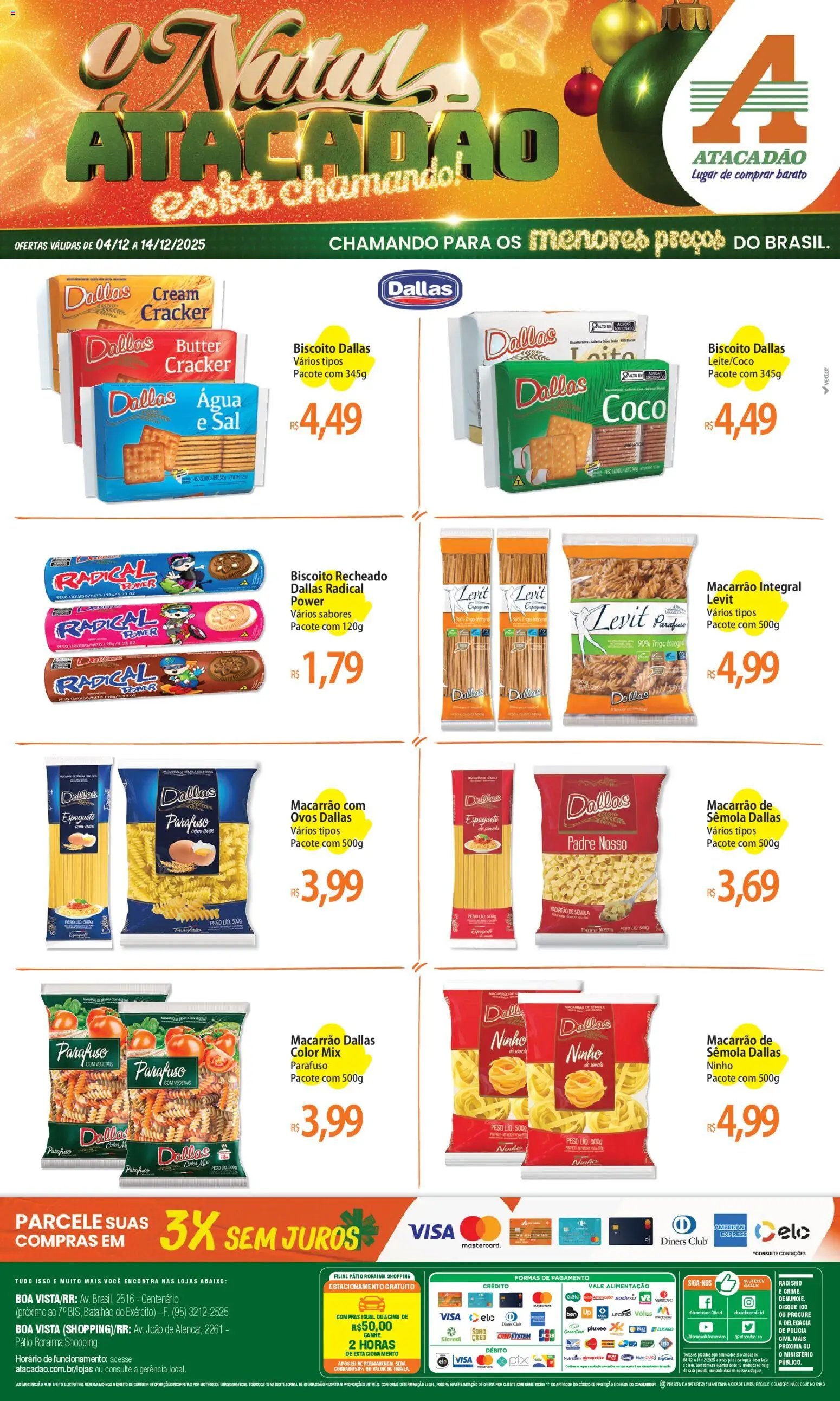 Atacadão folheto a partir de 04/12/2025 Ofertas - RR (2025-12-04 - 2025-12-14)