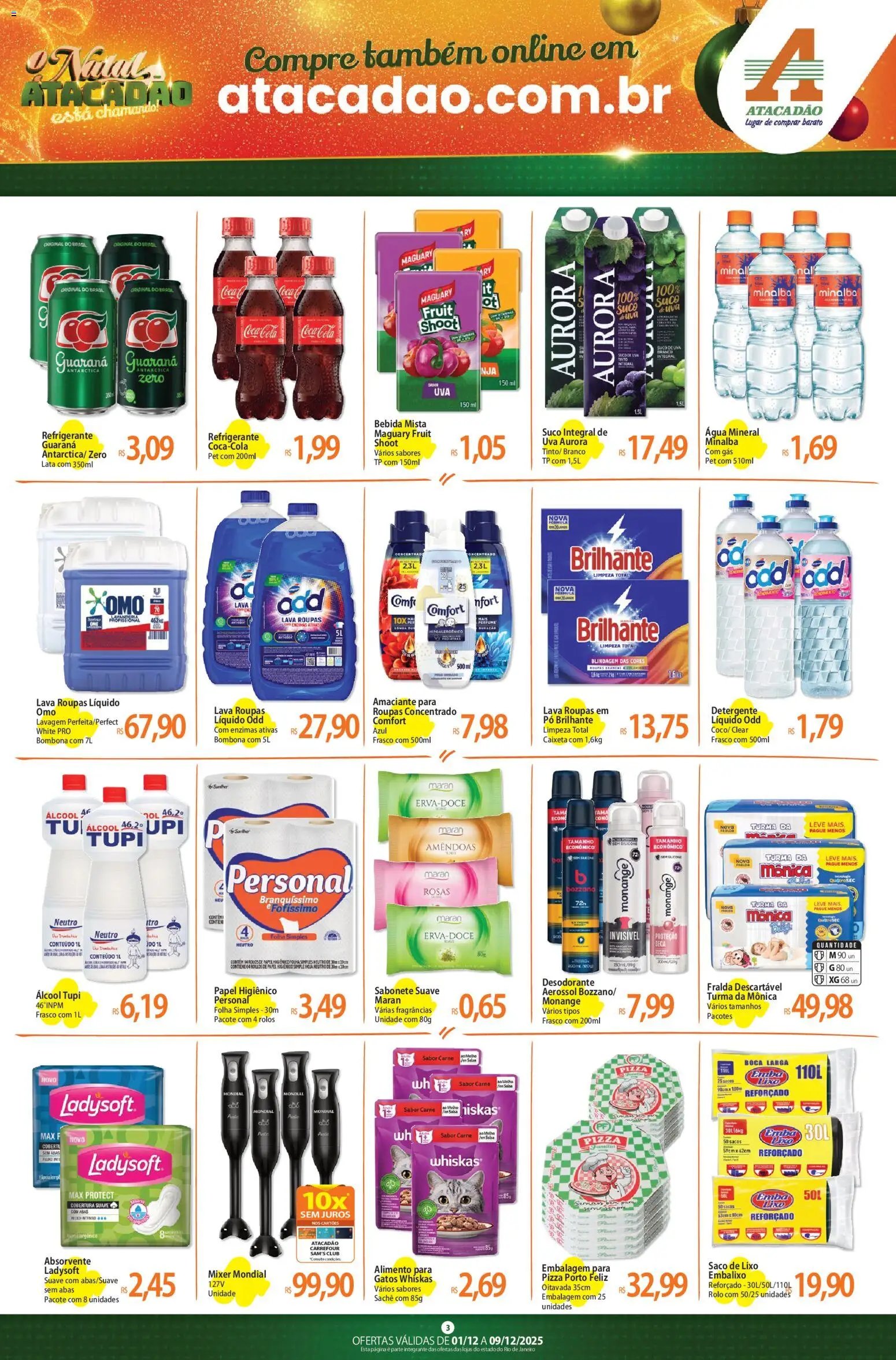 Atacadão folheto a partir de 01/12/2025 Ofertas - RJ (2025-12-01 - 2025-12-09)