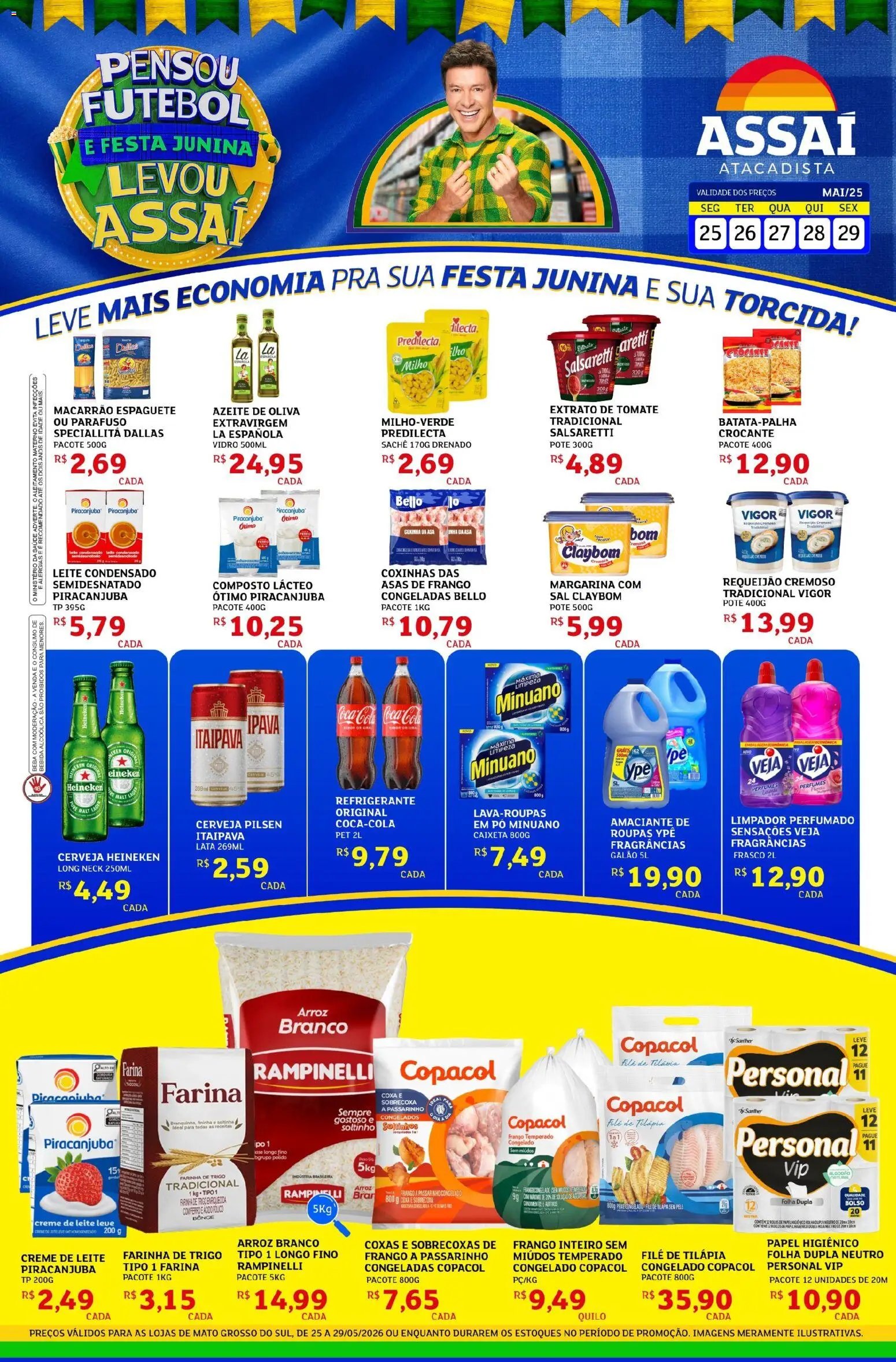 Assaí Atacadista folheto a partir de 25/05/2026 Assaí Atacadista ofertas - MS (2026-05-25 - 2026-05-29)