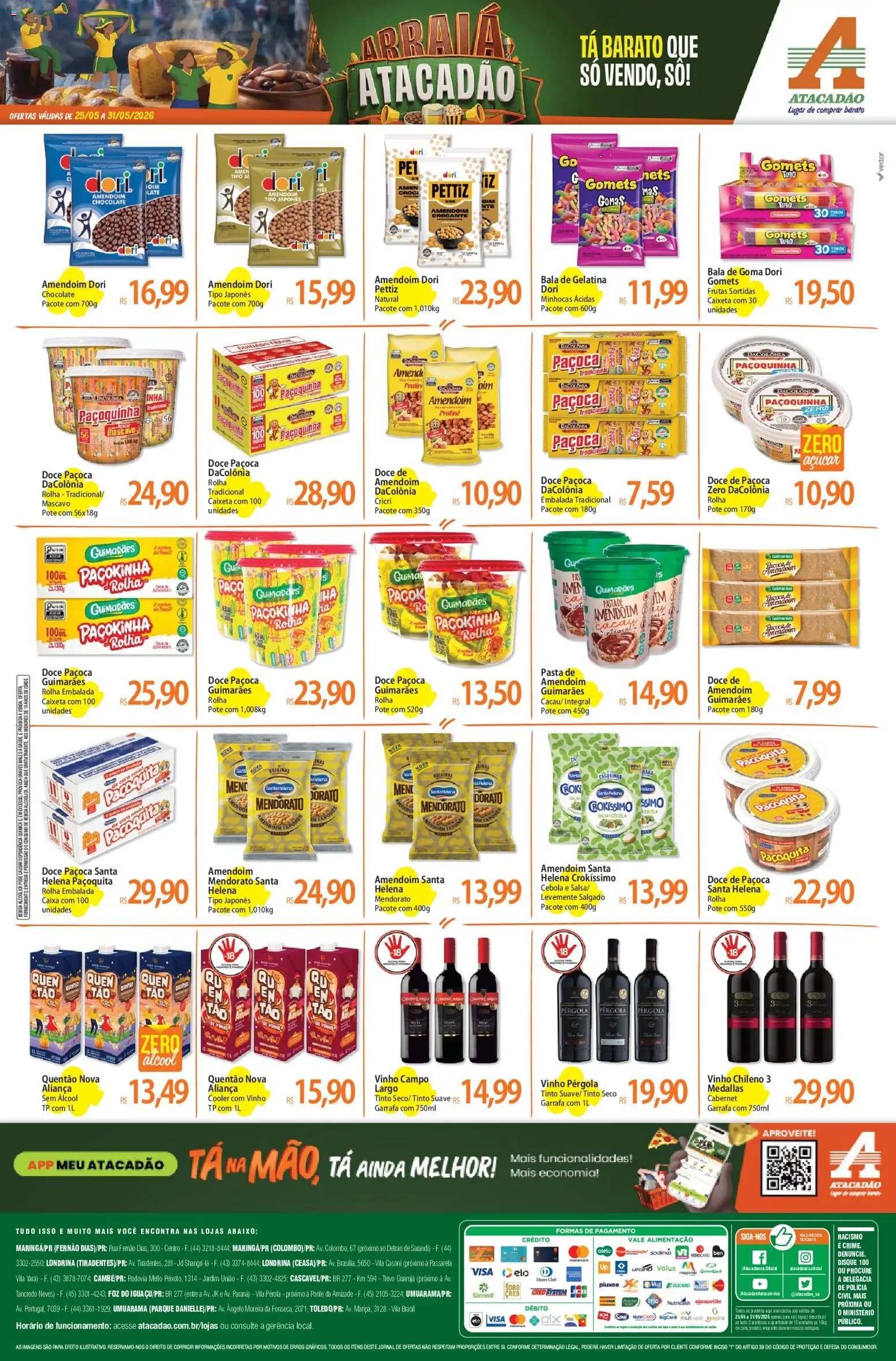 Atacadão folheto a partir de 25/05/2026 Atacadão ofertas - PR (2026-05-25 - 2026-05-31)