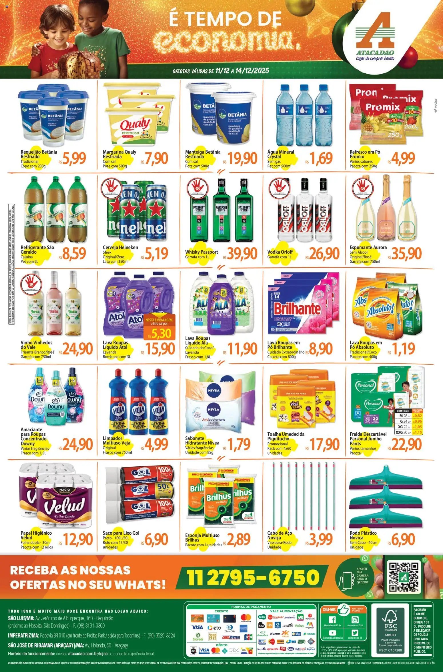 Atacadão folheto a partir de 11/12/2025 Ofertas - MA (2025-12-11 - 2025-12-14)