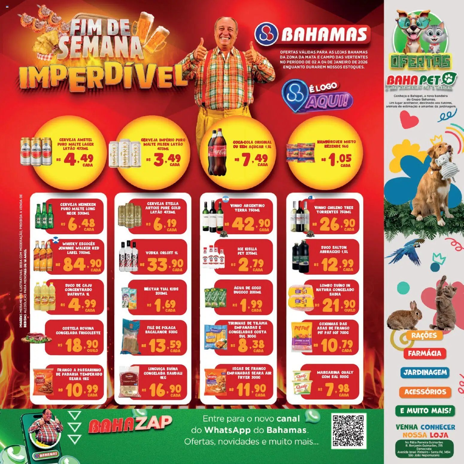 Bahamas Supermercados folheto a partir de 24/06/2026 Ofertas da semana (2026-06-24 - 2026-06-26)