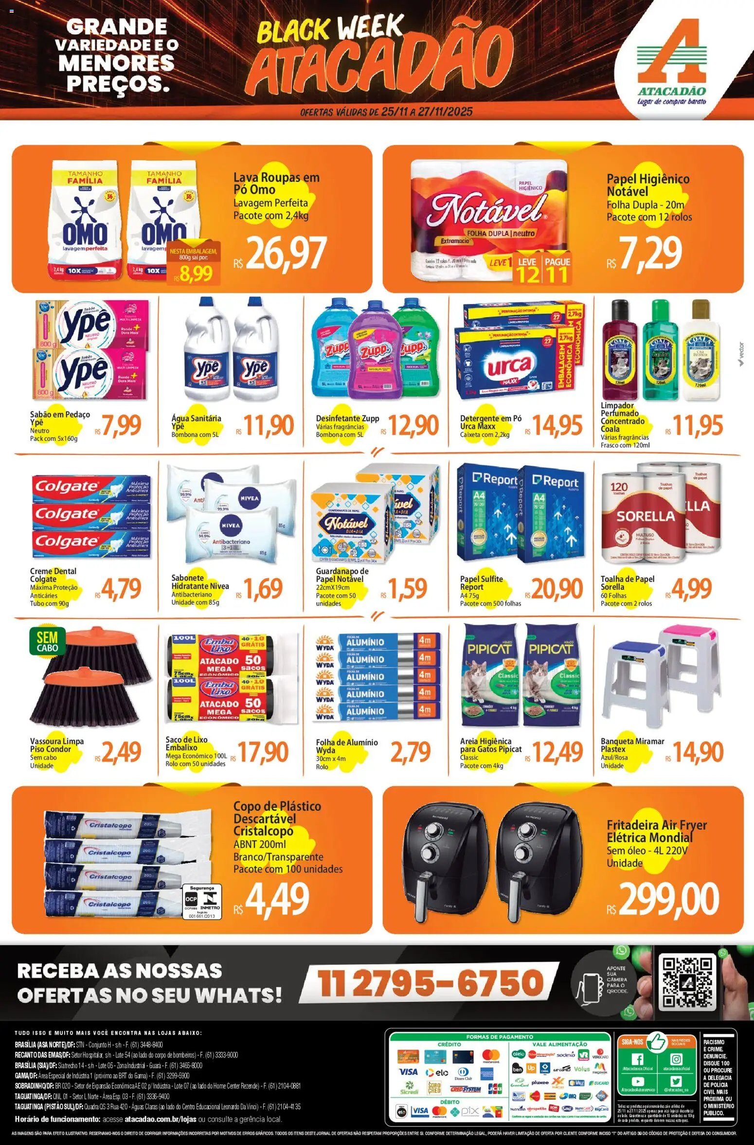 Atacadão folheto a partir de 25/11/2025 Ofertas - DF (2025-11-25 - 2025-11-27)