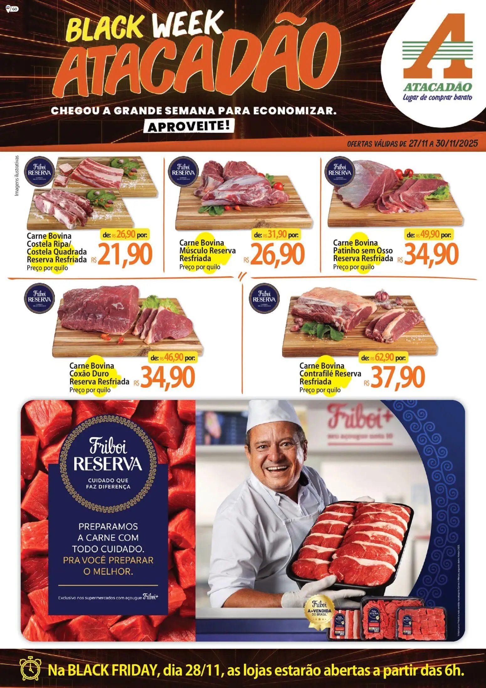 Atacadão folheto a partir de 27/11/2025 Ofertas - GO (2025-11-27 - 2025-11-30)