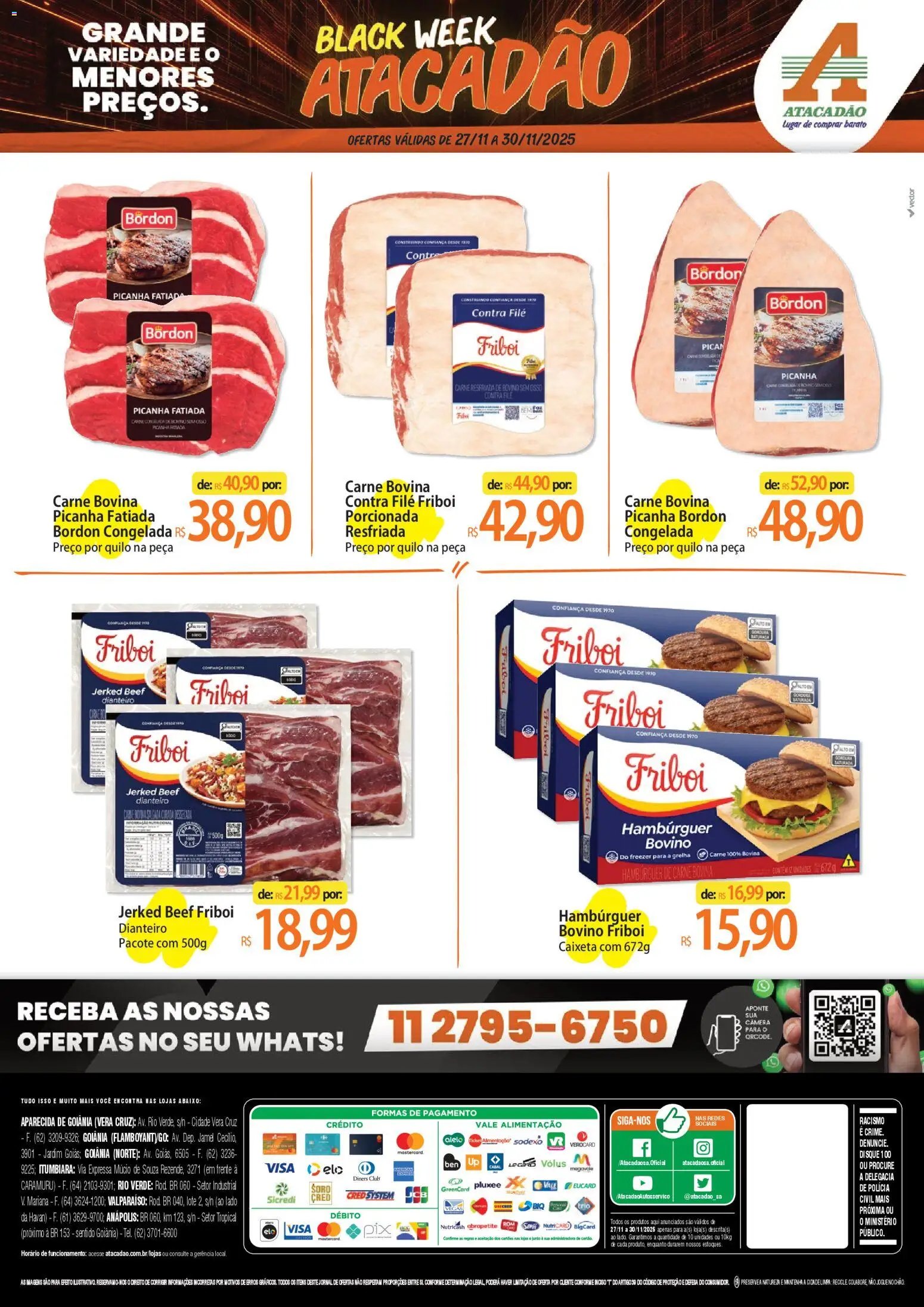Atacadão folheto a partir de 27/11/2025 Ofertas - GO (2025-11-27 - 2025-11-30)