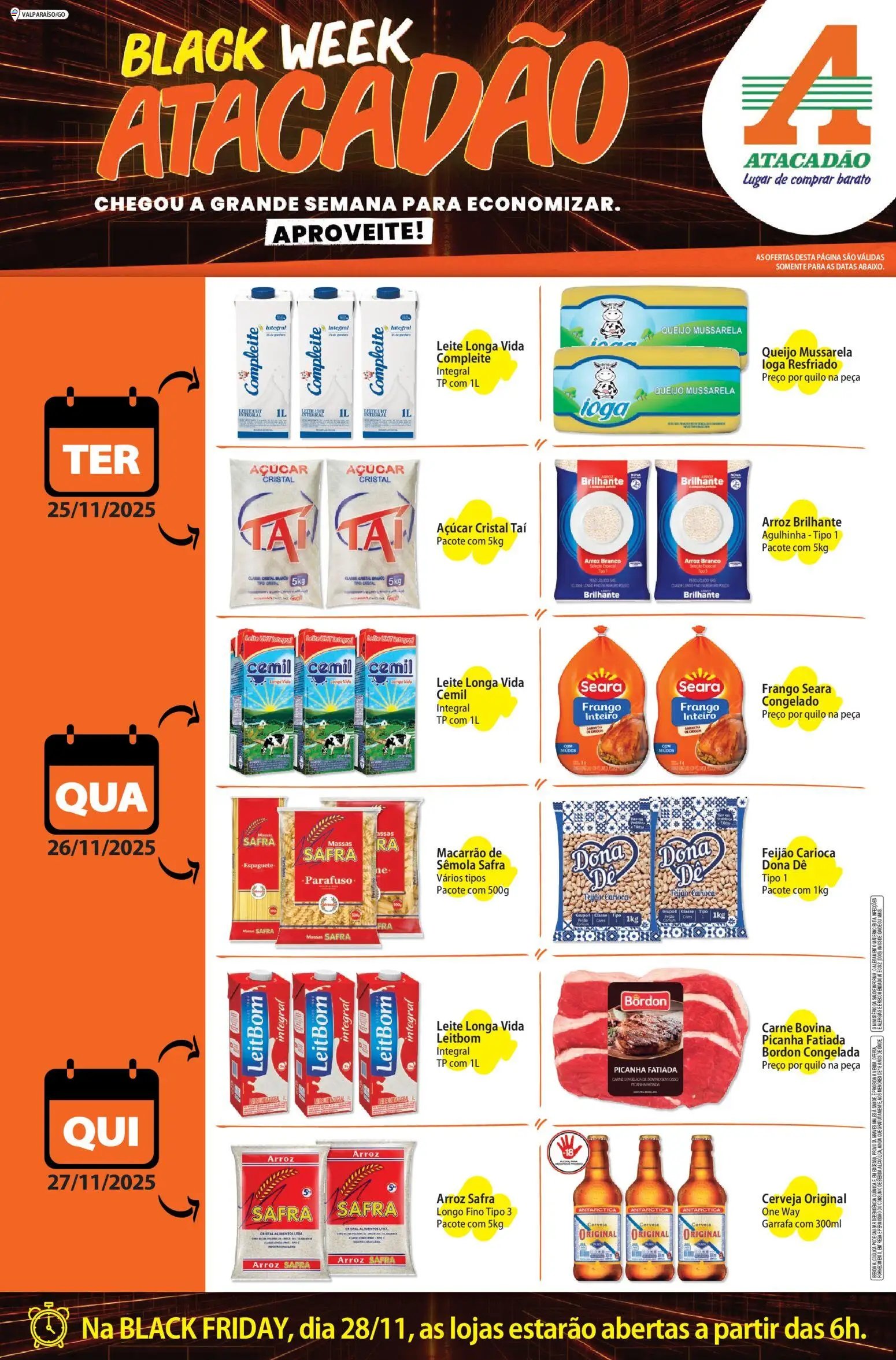 Atacadão folheto a partir de 25/11/2025 Ofertas - GO (2025-11-25 - 2025-11-27)