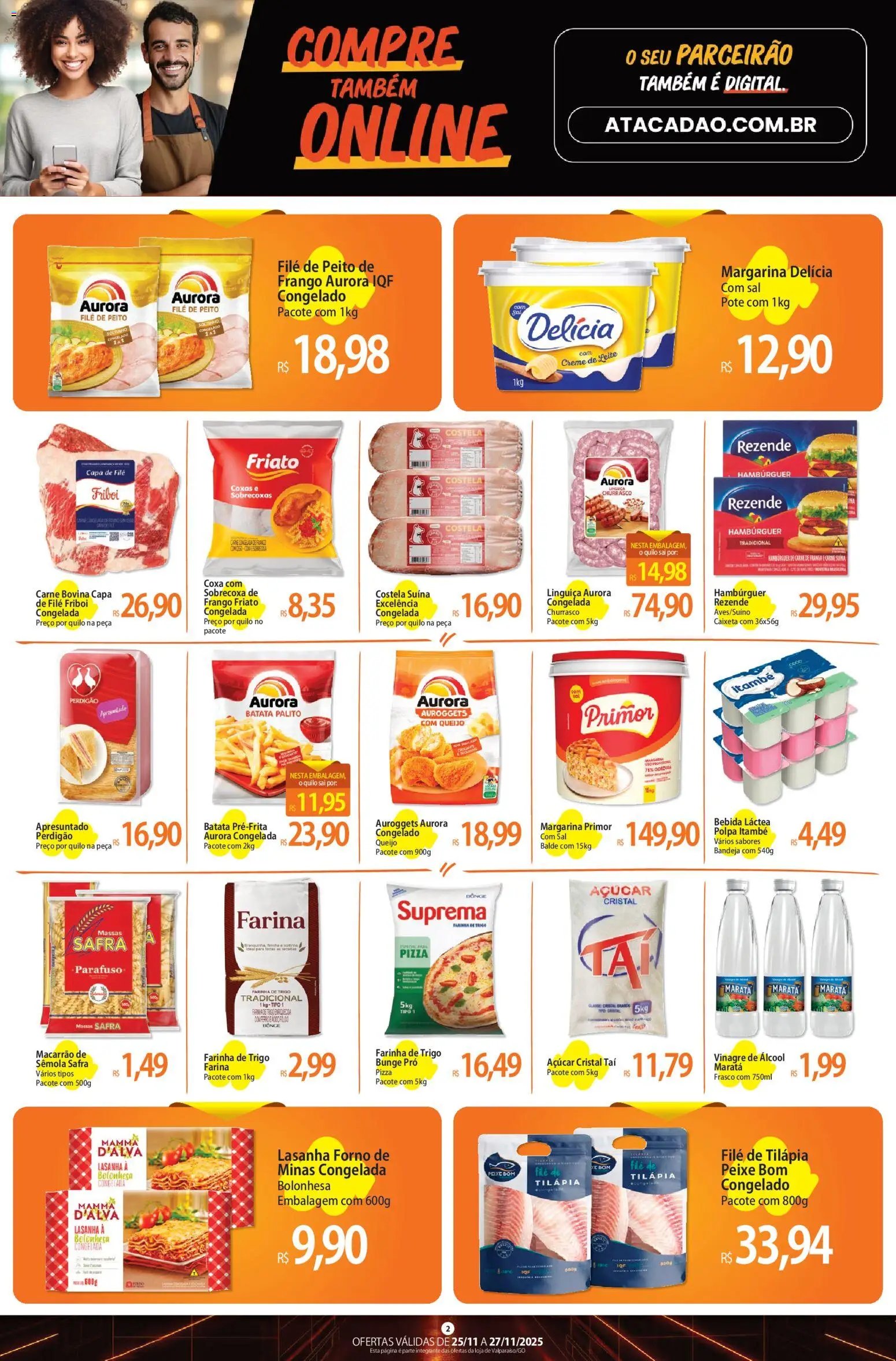 Atacadão folheto a partir de 25/11/2025 Ofertas - GO (2025-11-25 - 2025-11-27)