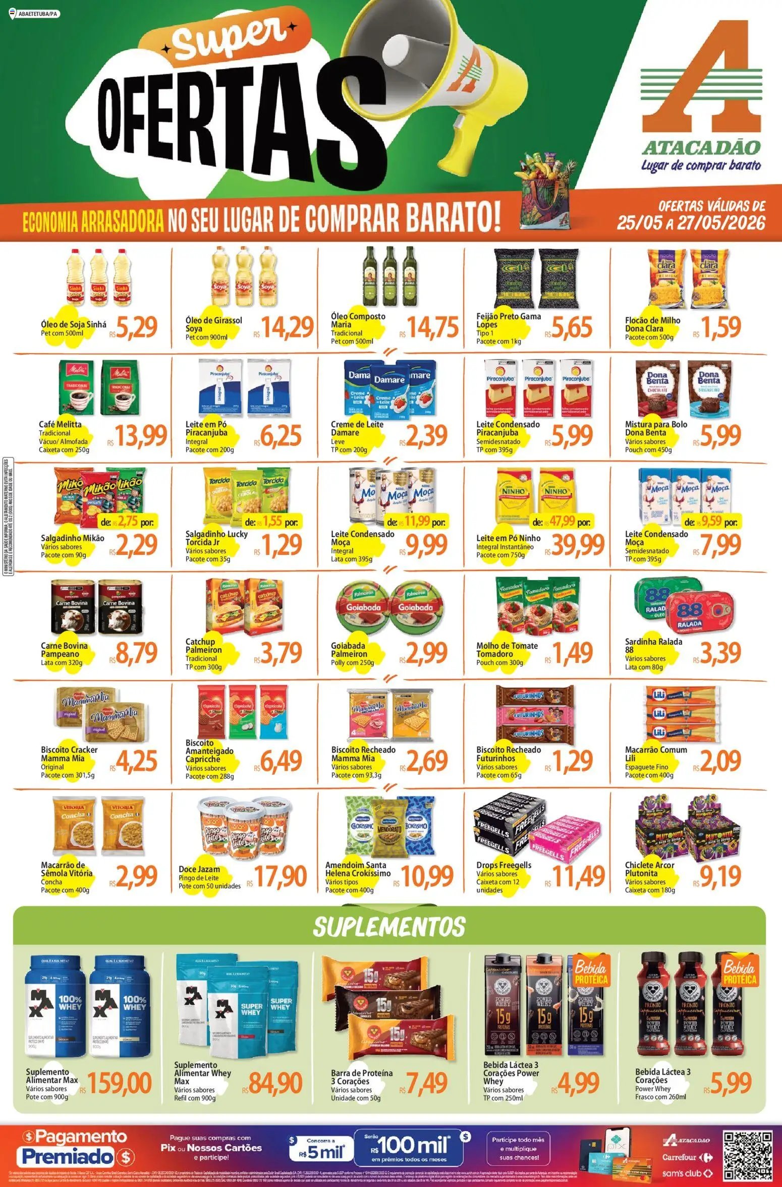 Atacadão folheto a partir de 25/05/2026 Atacadão ofertas - PA (2026-05-25 - 2026-05-27)