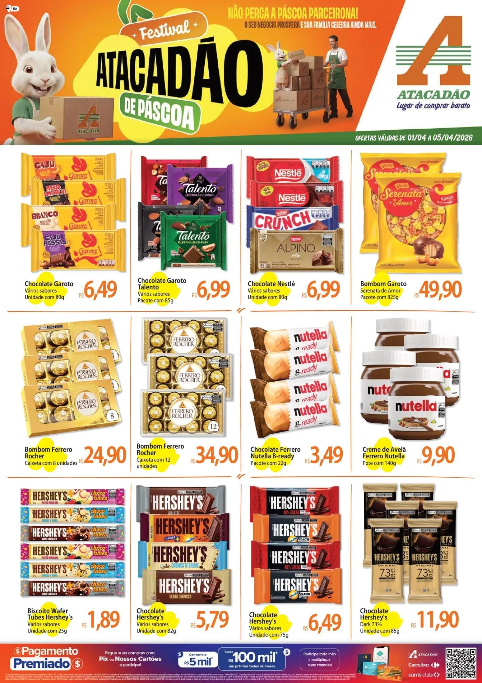 Atacadão folheto a partir de 01/04/2026 Atacadão ofertas - BA (2026-04-01 - 2026-04-05)