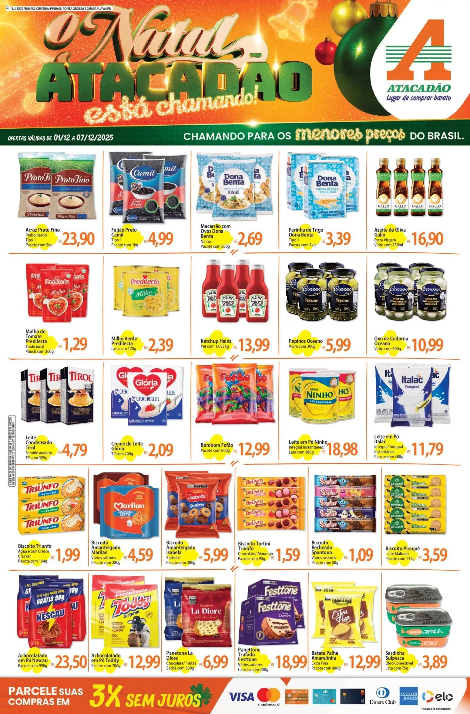 Atacadão folheto a partir de 01/12/2025 Ofertas - PR (2025-12-01 - 2025-12-07)