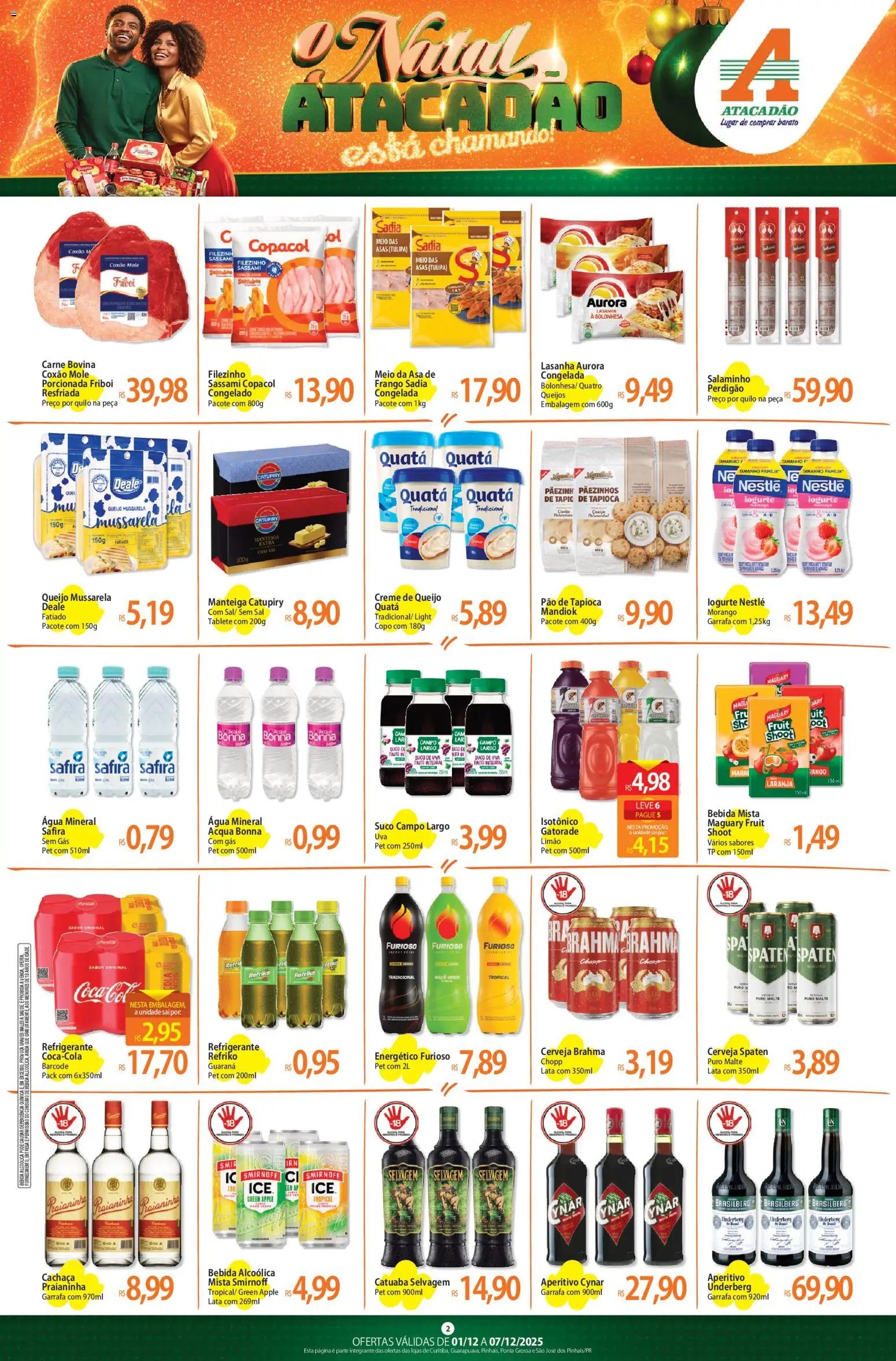 Atacadão folheto a partir de 01/12/2025 Ofertas - PR (2025-12-01 - 2025-12-07)
