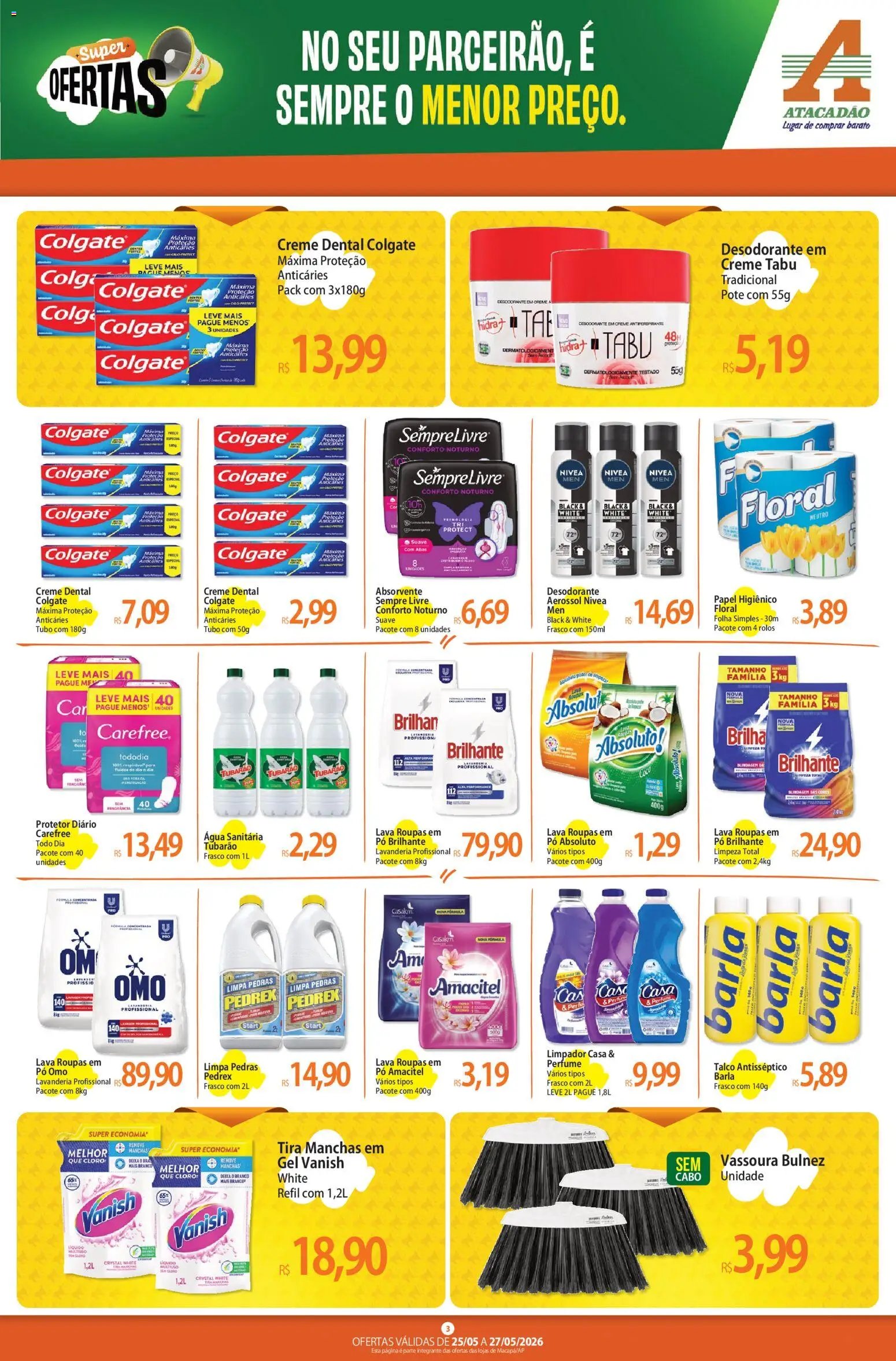 Atacadão folheto a partir de 25/05/2026 Atacadão ofertas - AP (2026-05-25 - 2026-05-27)