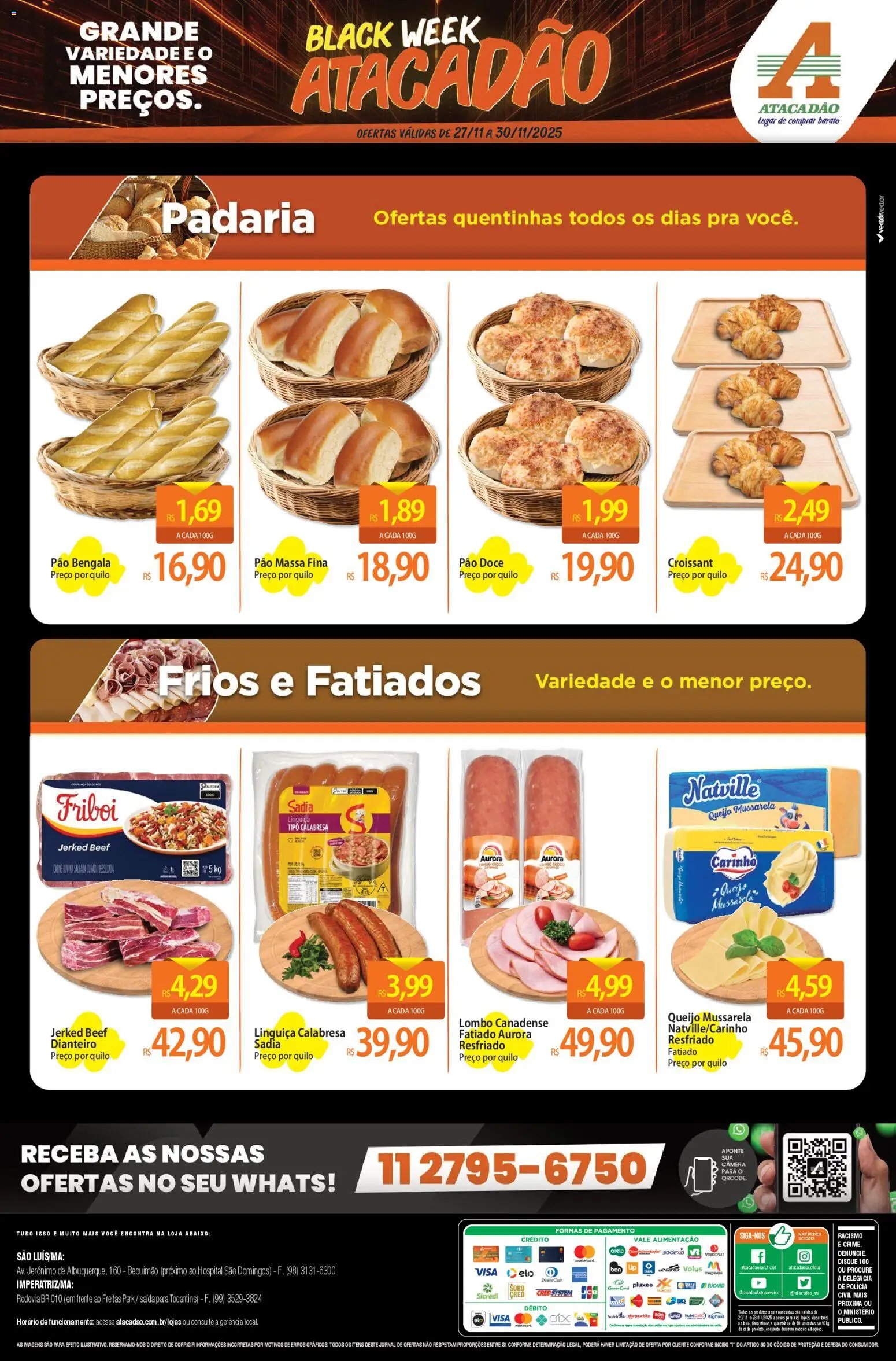 Atacadão folheto a partir de 27/11/2025 Ofertas - MA (2025-11-27 - 2025-11-30)