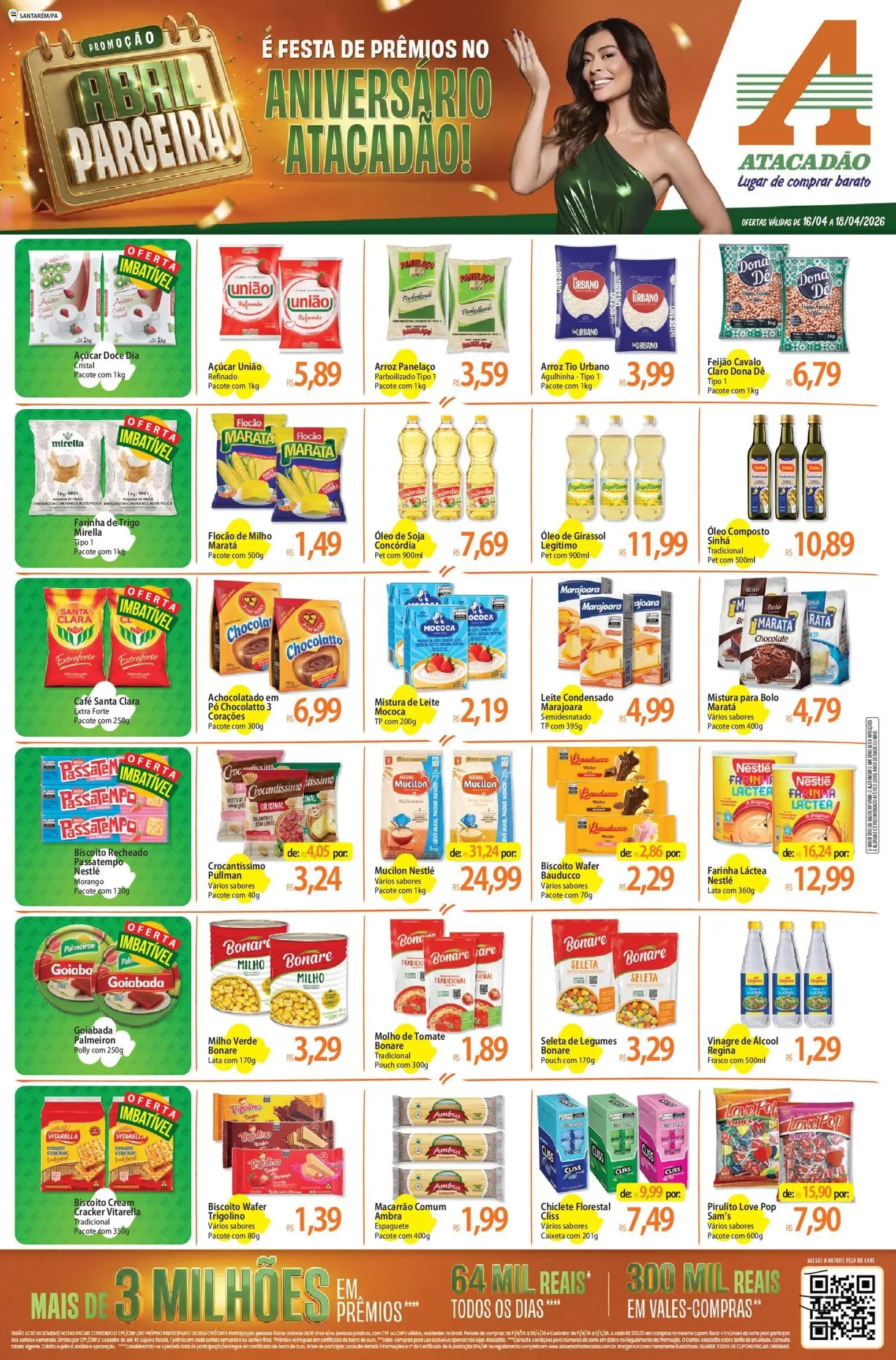 Atacadão folheto a partir de 16/04/2026 Atacadão ofertas - PA (2026-04-16 - 2026-04-18)