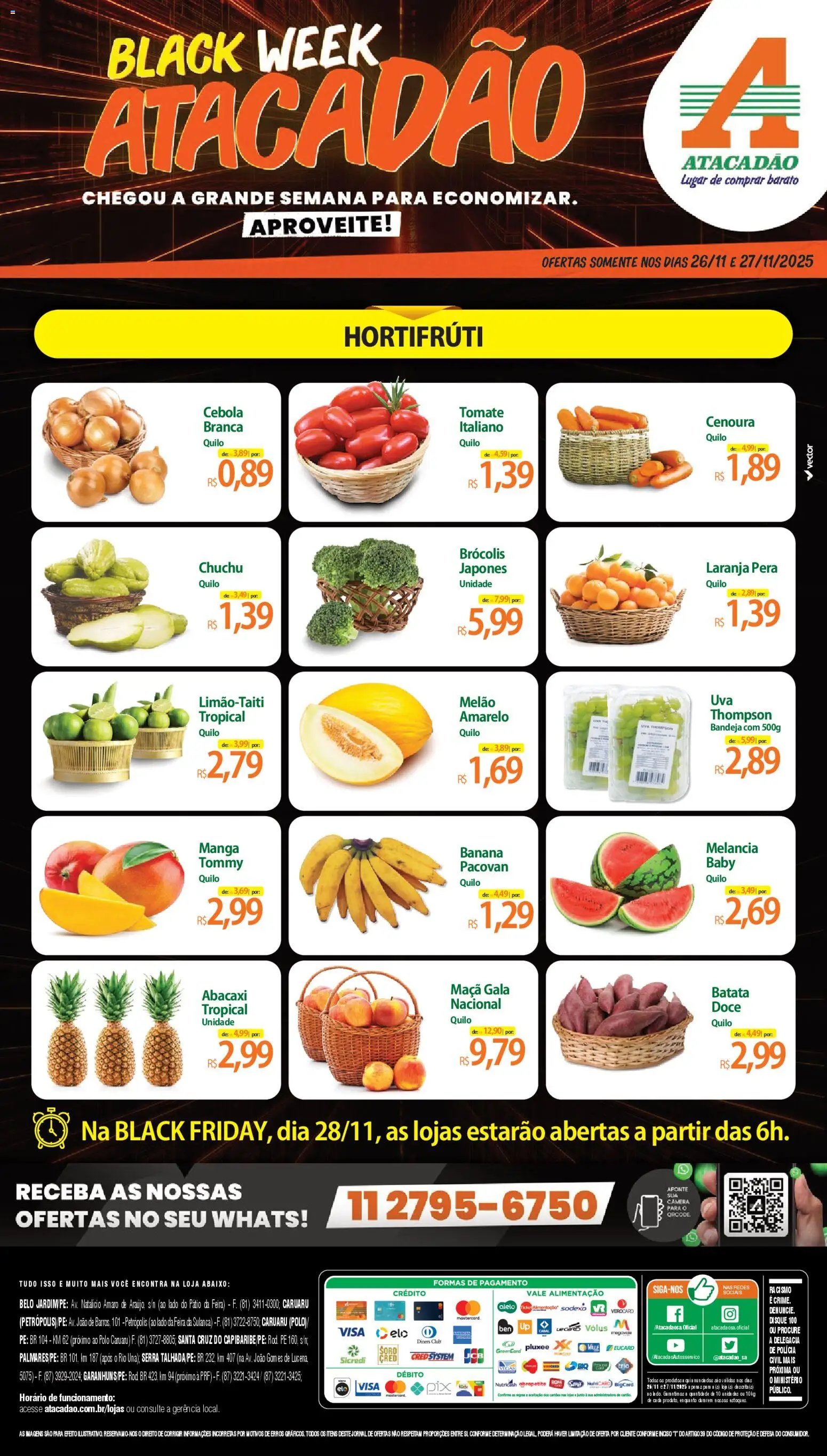 Atacadão folheto a partir de 26/11/2025 Ofertas - PE (2025-11-26 - 2025-11-27)