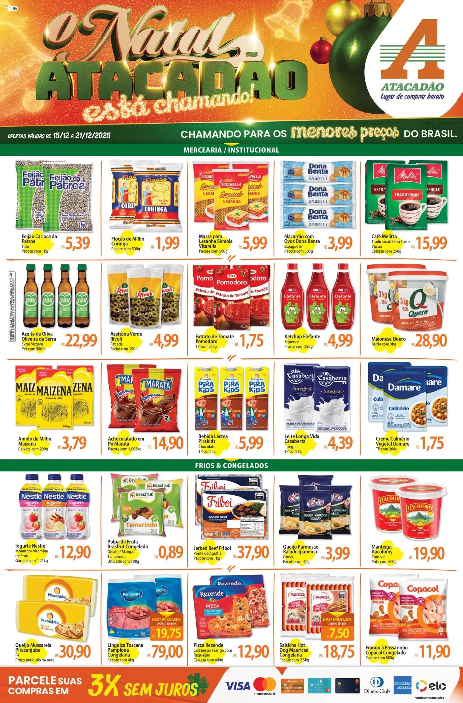 Atacadão folheto a partir de 15/12/2025 Ofertas - BA (2025-12-15 - 2025-12-21)