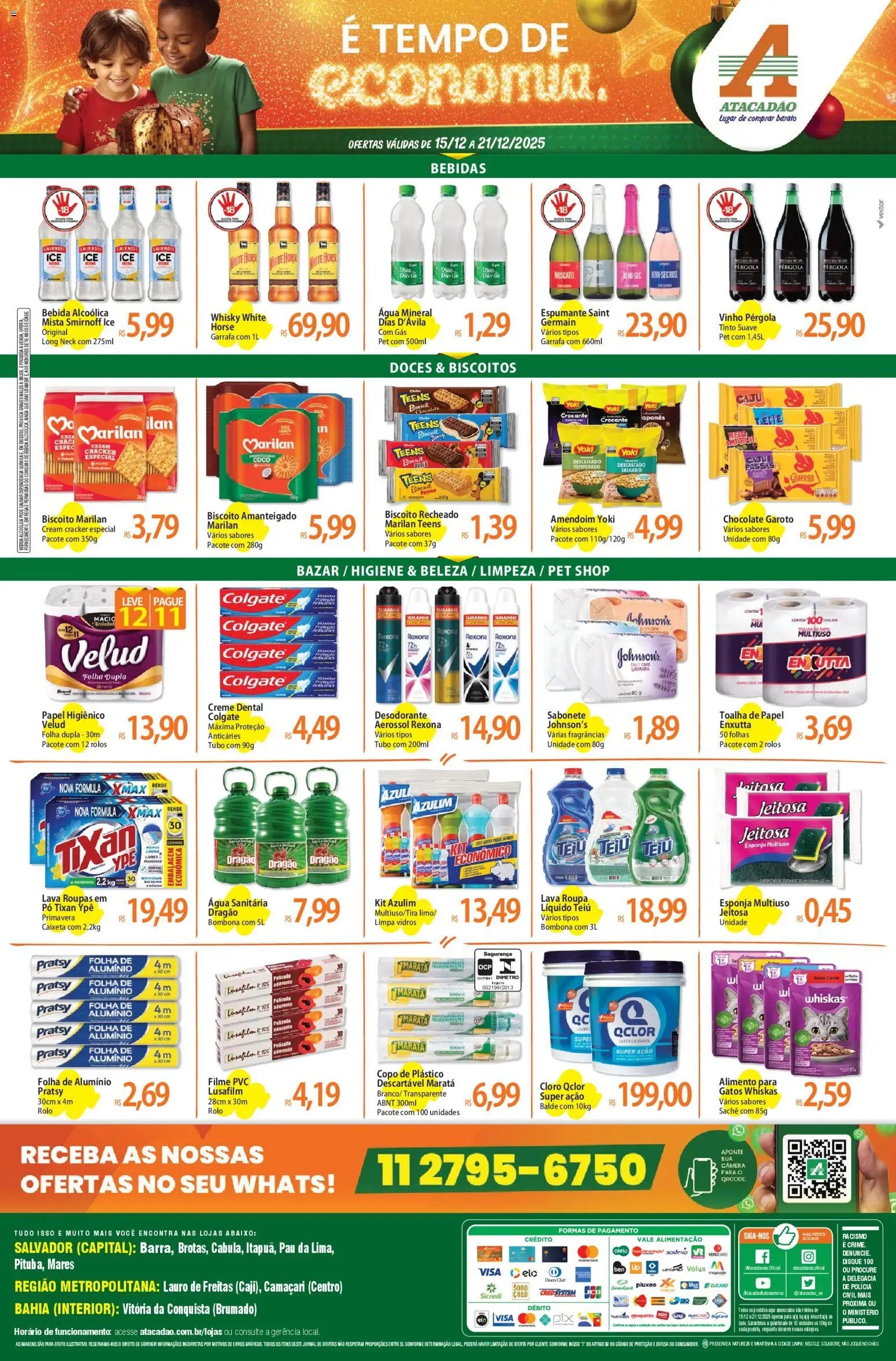 Atacadão folheto a partir de 15/12/2025 Ofertas - BA (2025-12-15 - 2025-12-21)