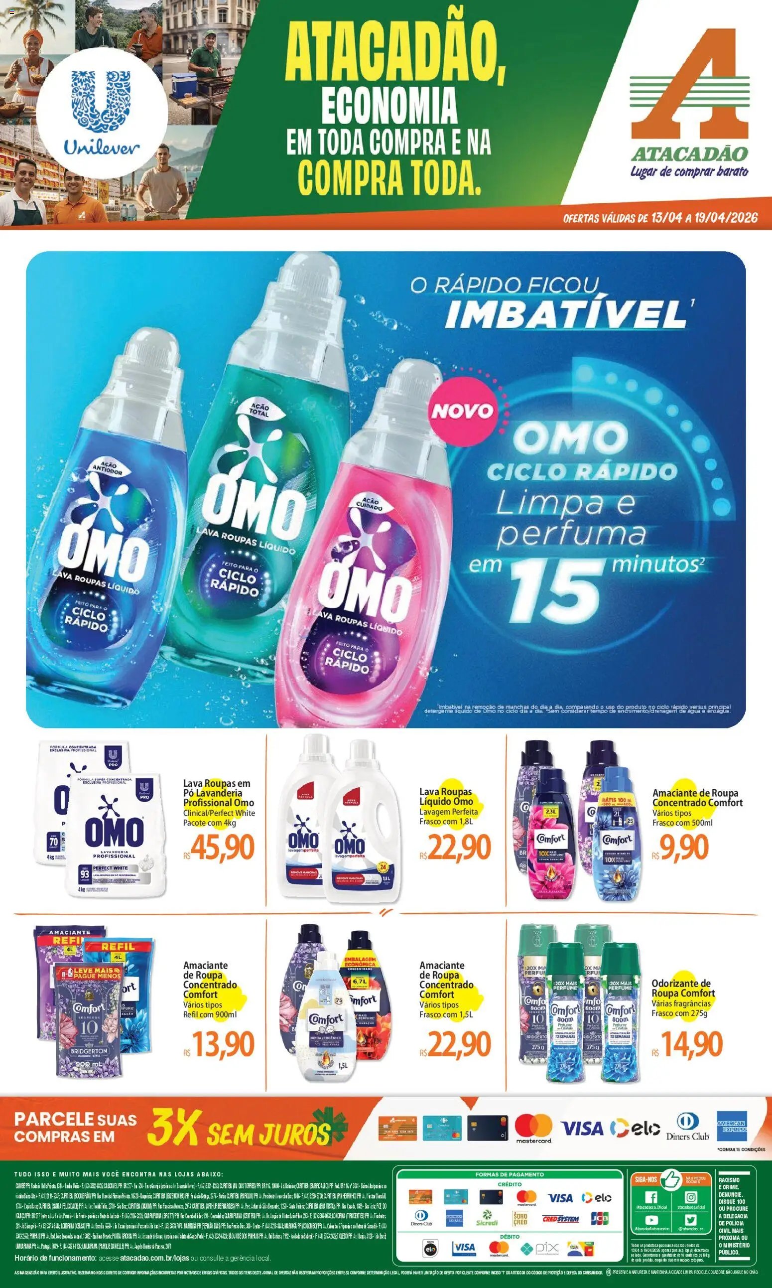 Atacadão folheto a partir de 13/04/2026 Atacadão ofertas - PR (2026-04-13 - 2026-04-19)