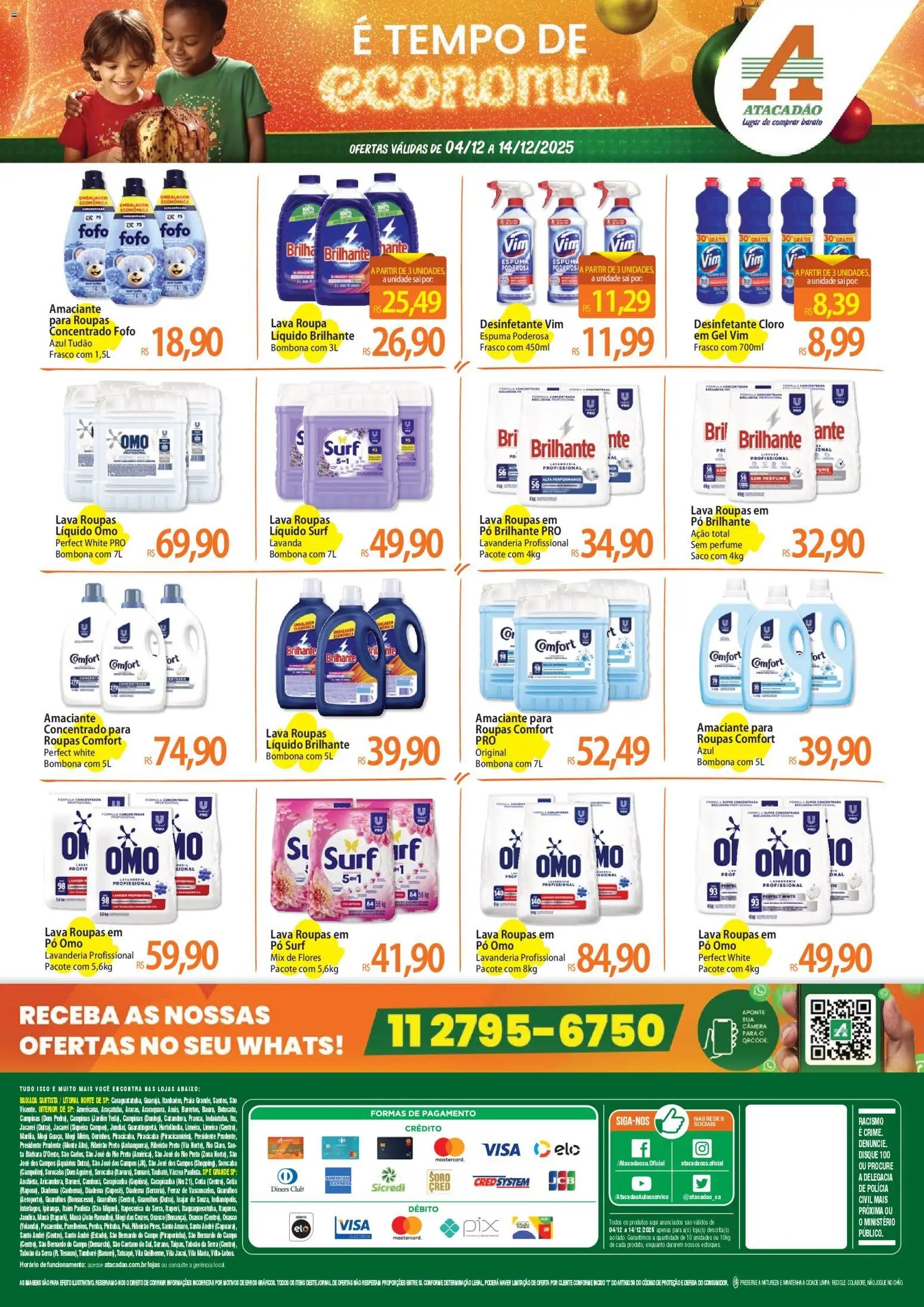Atacadão folheto a partir de 04/12/2025 Ofertas - SP (2025-12-04 - 2025-12-14)