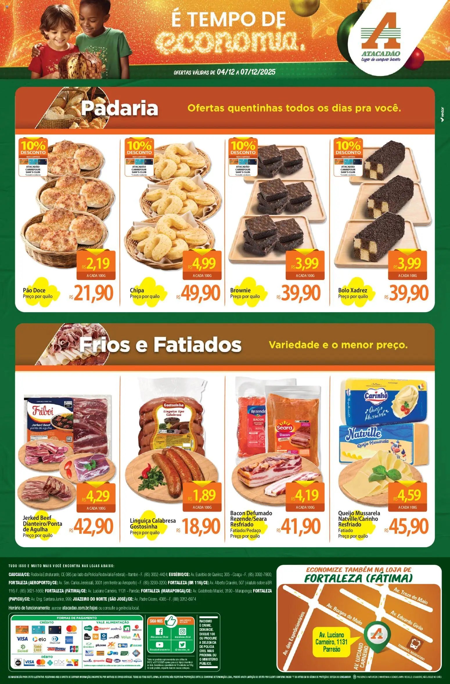 Atacadão folheto a partir de 04/12/2025 Ofertas - CE (2025-12-04 - 2025-12-07)