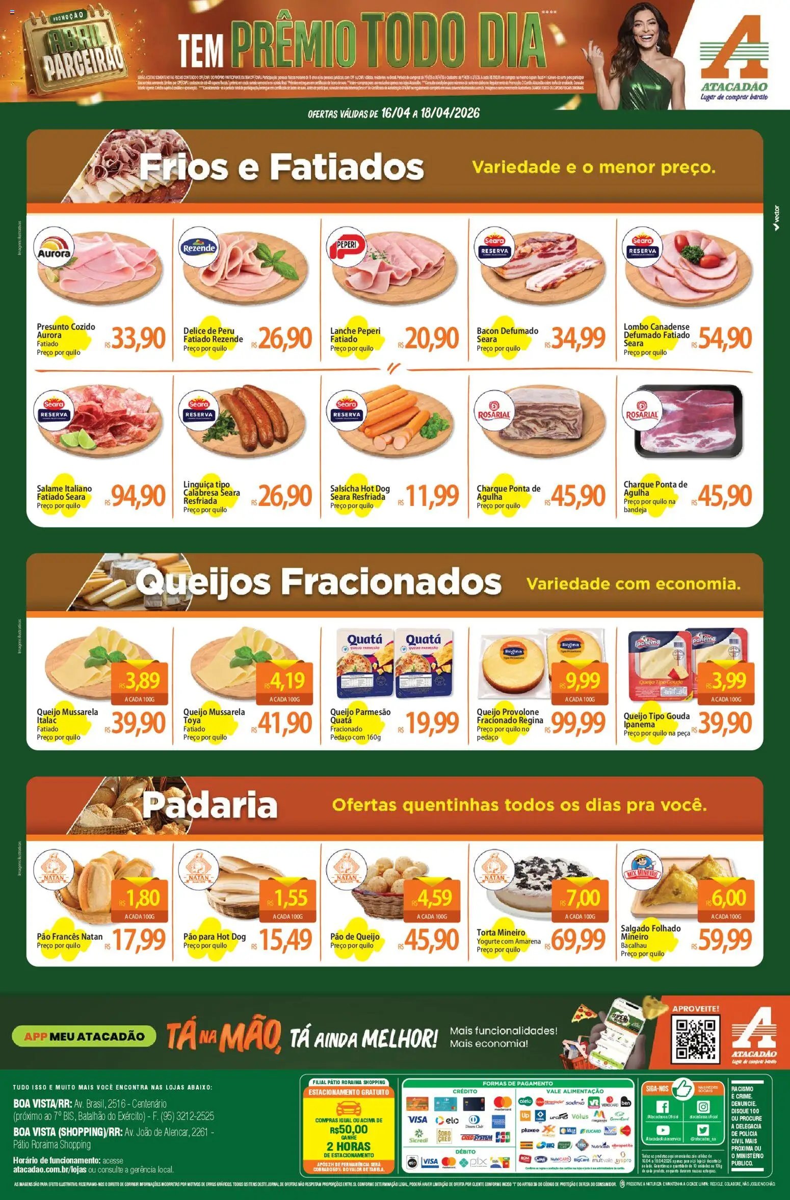 Atacadão folheto a partir de 16/04/2026 Atacadão ofertas - RR (2026-04-16 - 2026-04-18)