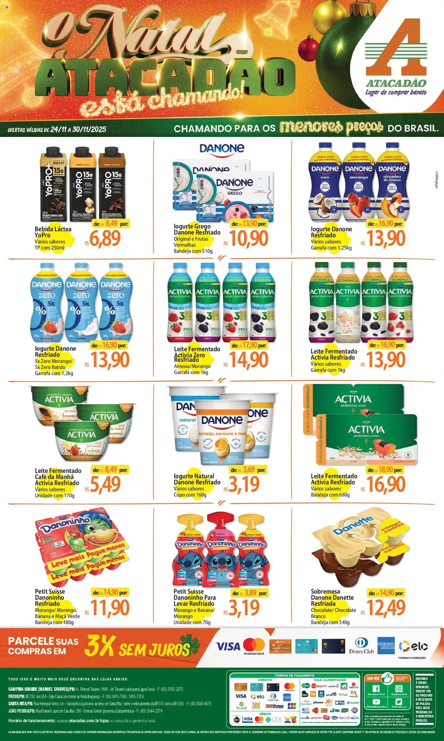 Atacadão folheto a partir de 24/11/2025 Ofertas - PB (2025-11-24 - 2025-11-30)