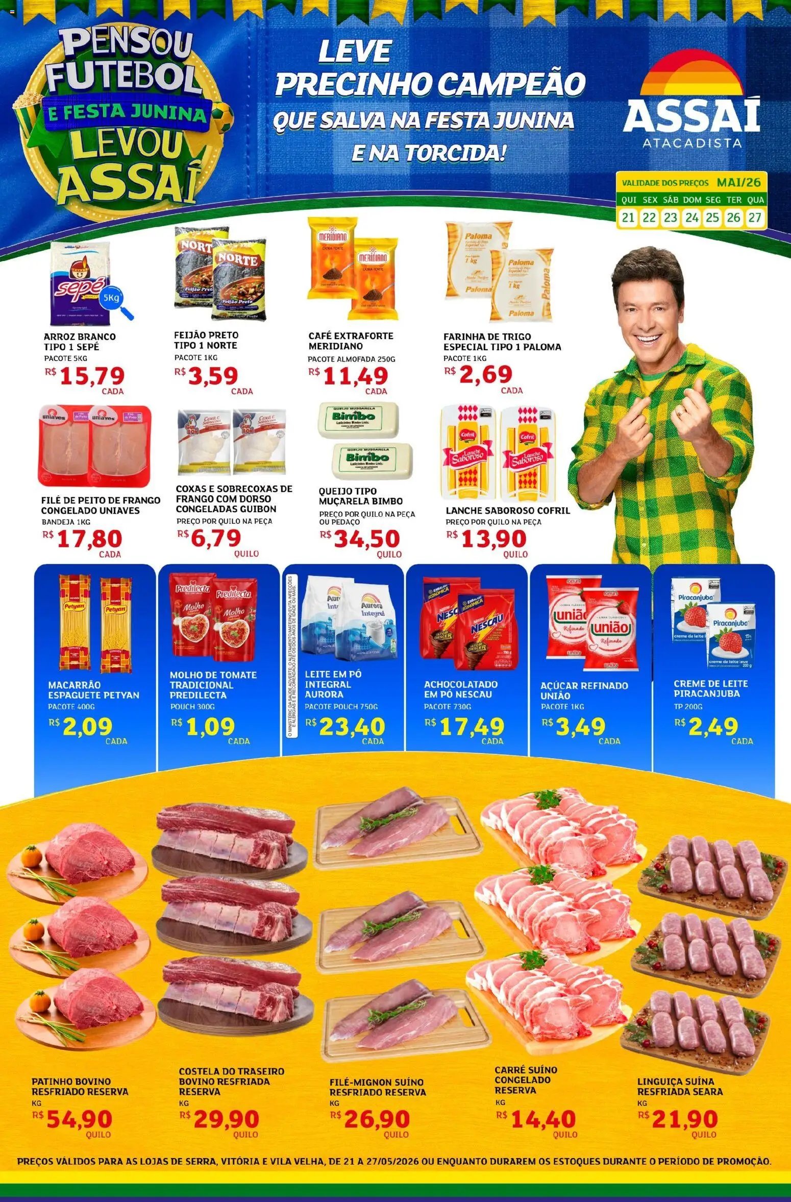 Assaí Atacadista folheto a partir de 21/05/2026 Assaí Atacadista ofertas - ES (2026-05-21 - 2026-05-27)