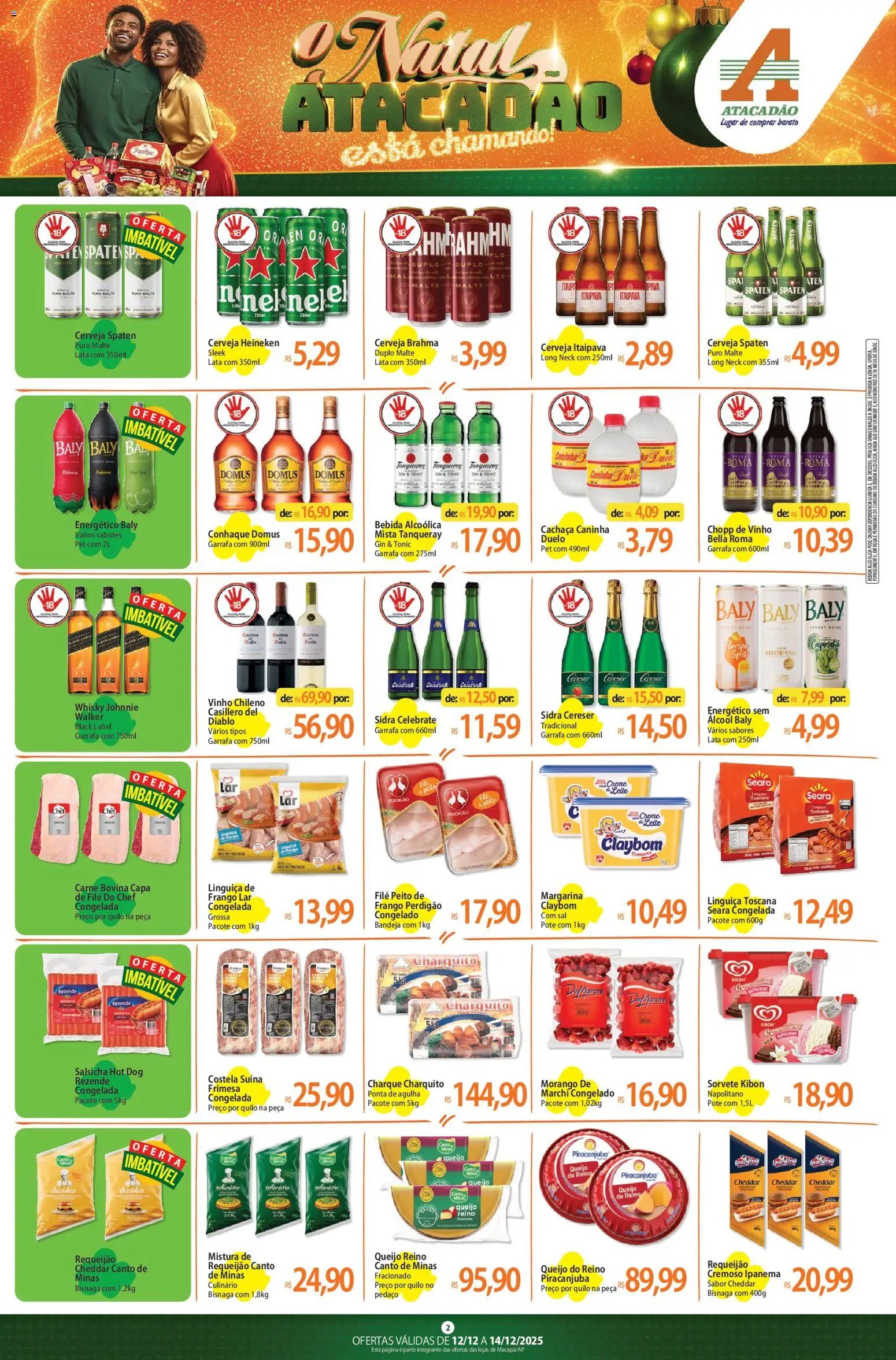 Atacadão folheto a partir de 12/12/2025 Ofertas - AP (2025-12-12 - 2025-12-14)