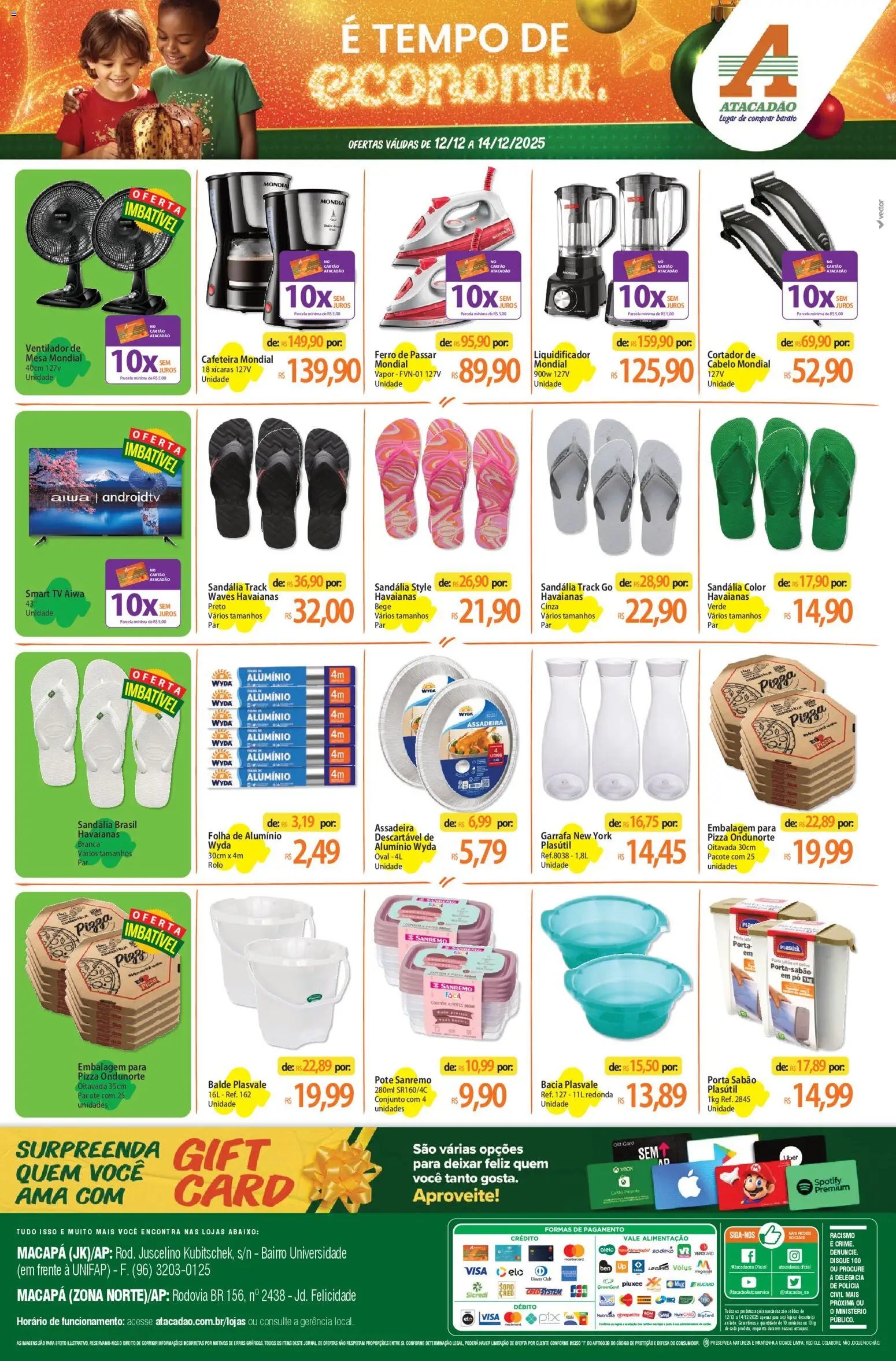 Atacadão folheto a partir de 12/12/2025 Ofertas - AP (2025-12-12 - 2025-12-14)