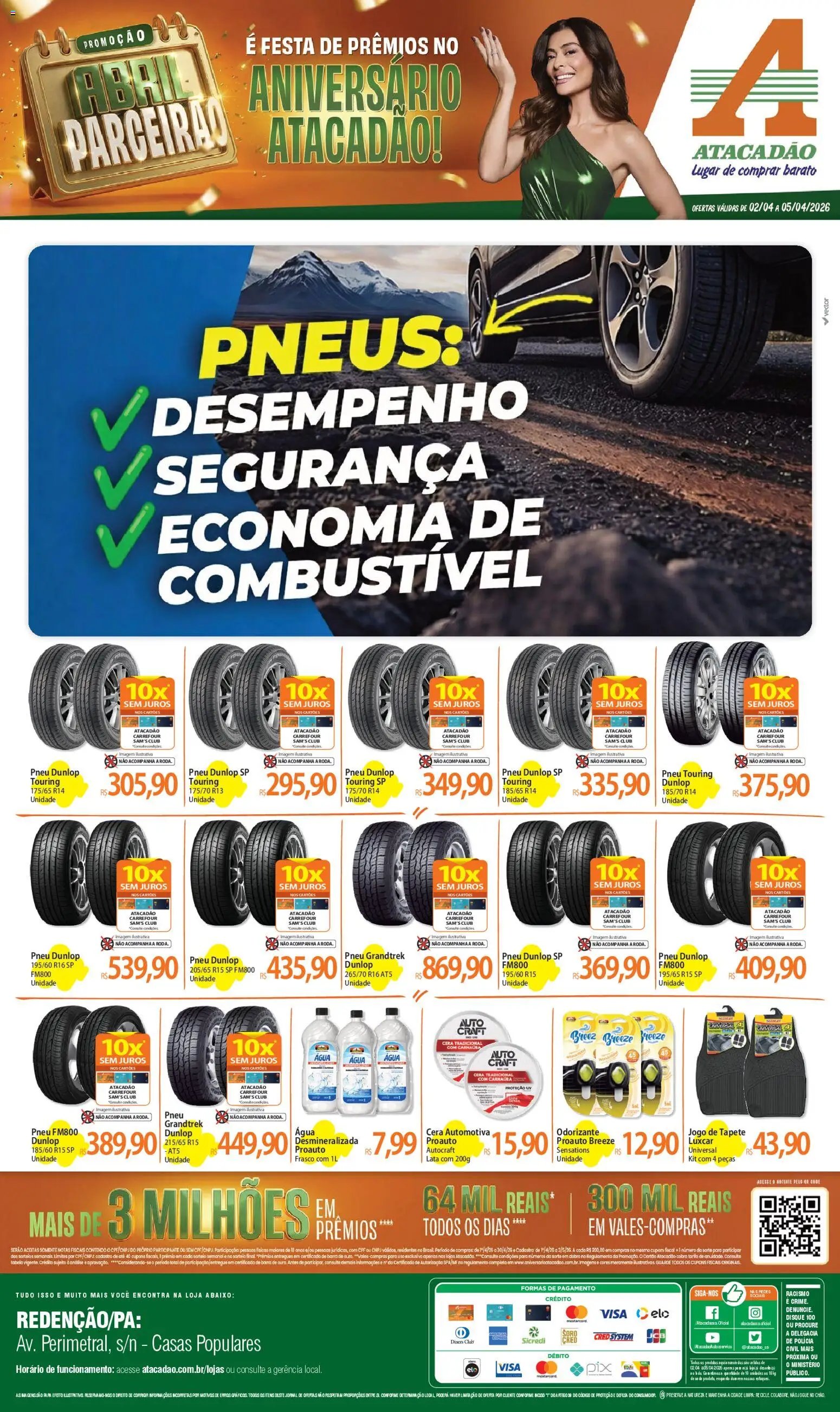 Atacadão folheto a partir de 02/04/2026 Atacadão ofertas - PA (2026-04-02 - 2026-04-05)