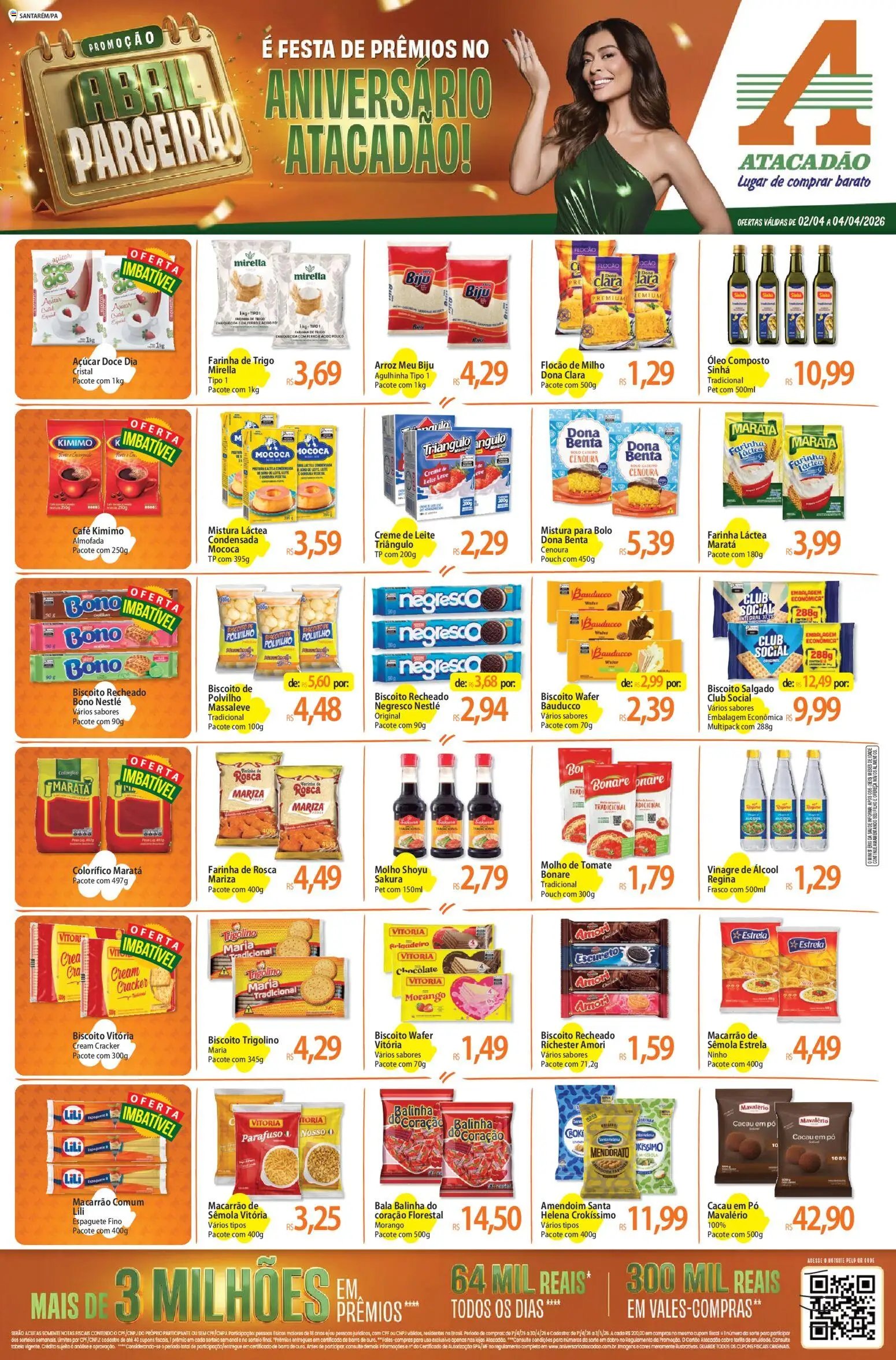 Atacadão folheto a partir de 02/04/2026 Atacadão ofertas - PA (2026-04-02 - 2026-04-04)