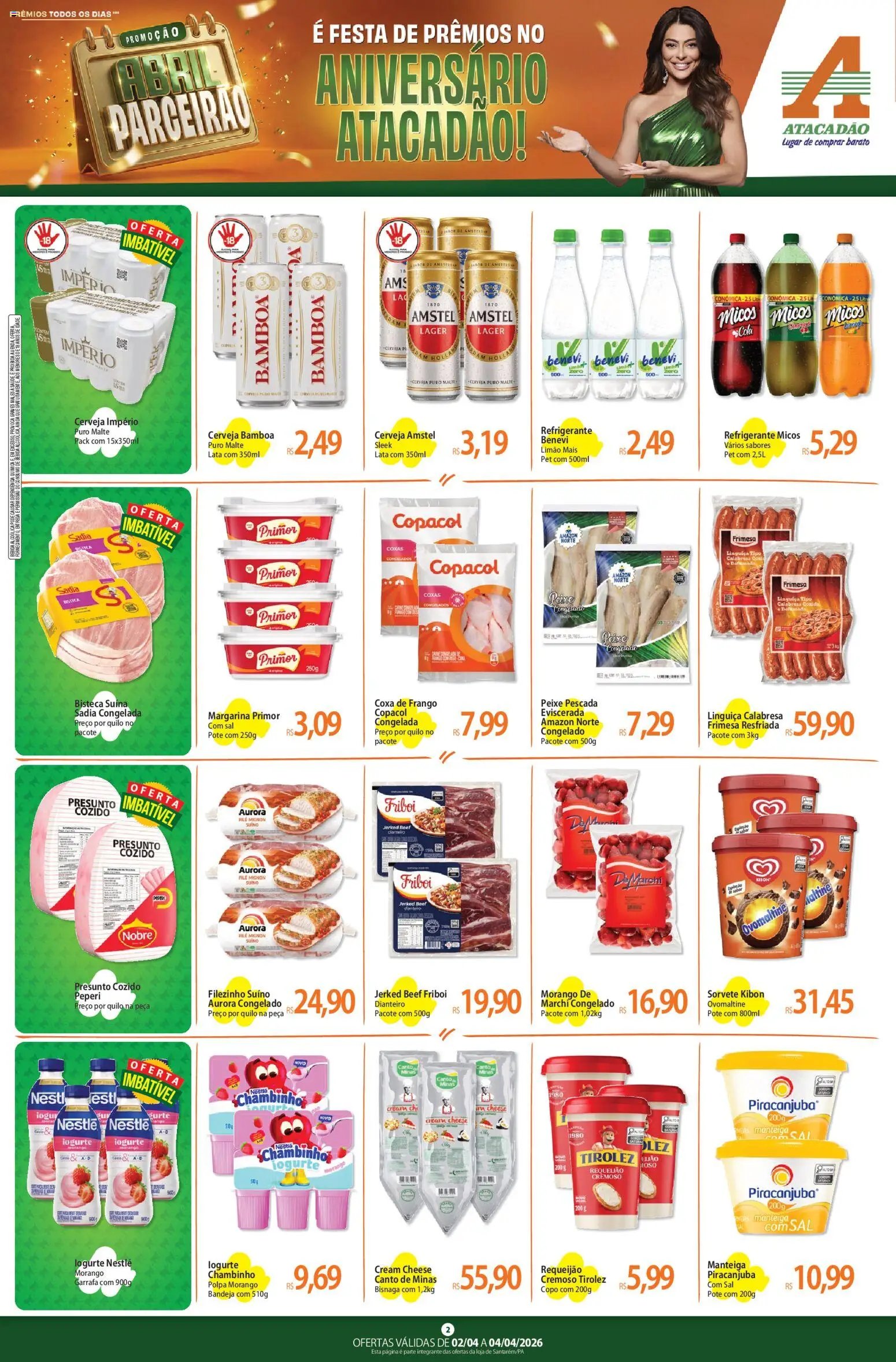 Atacadão folheto a partir de 02/04/2026 Atacadão ofertas - PA (2026-04-02 - 2026-04-04)