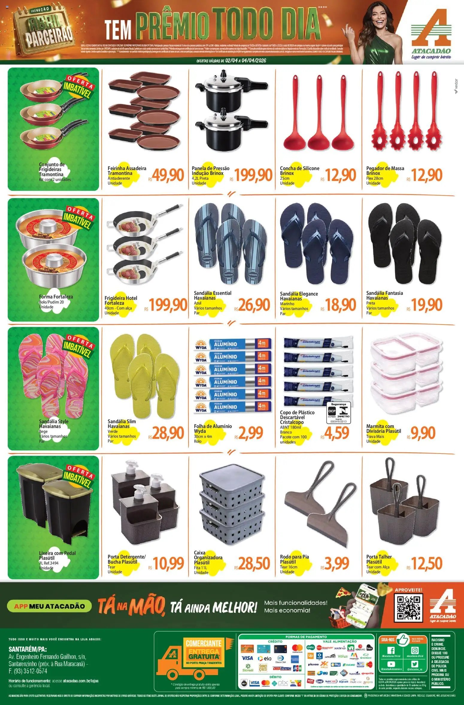 Atacadão folheto a partir de 02/04/2026 Atacadão ofertas - PA (2026-04-02 - 2026-04-04)