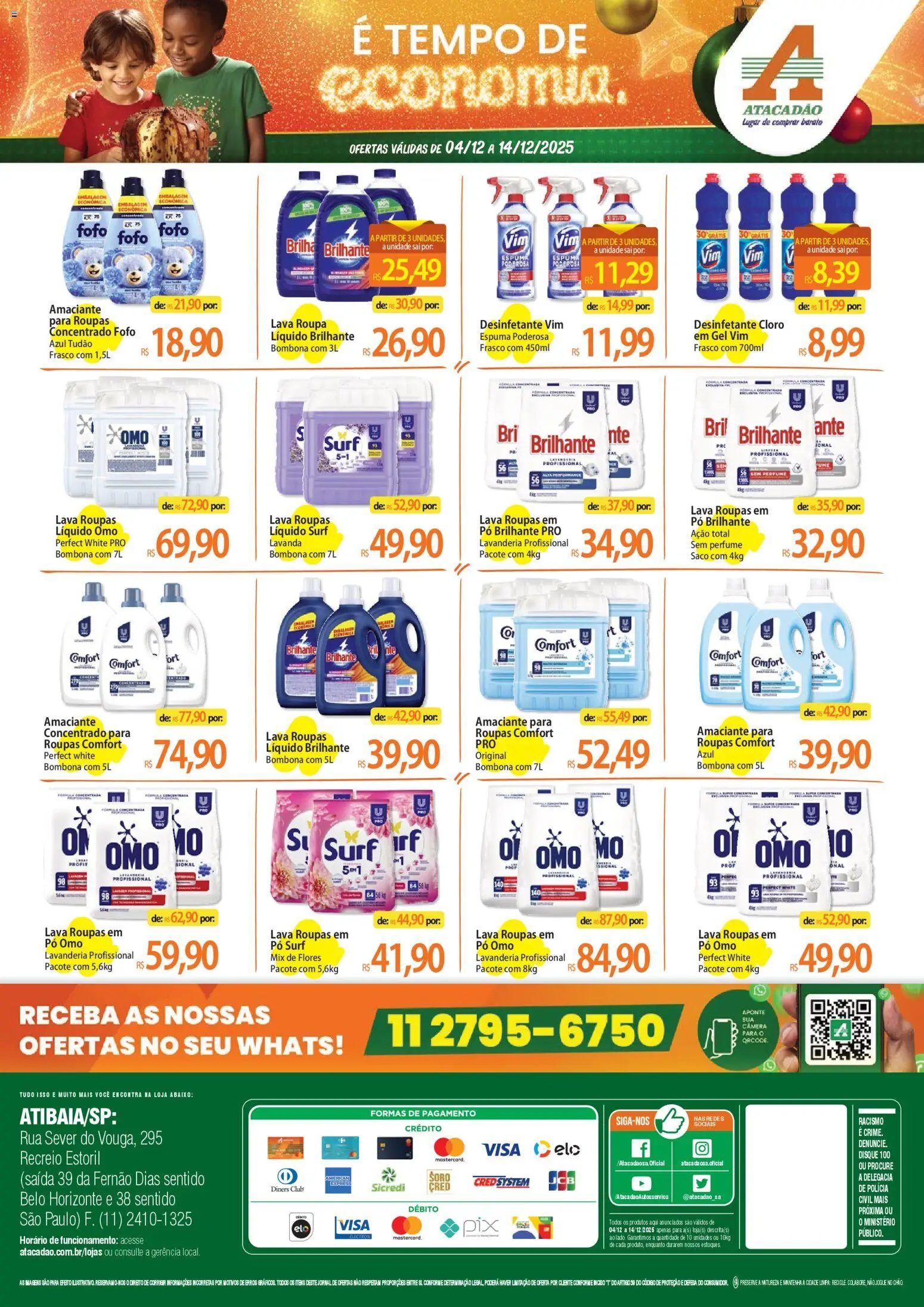 Atacadão folheto a partir de 04/12/2025 Ofertas - SP (2025-12-04 - 2025-12-14)