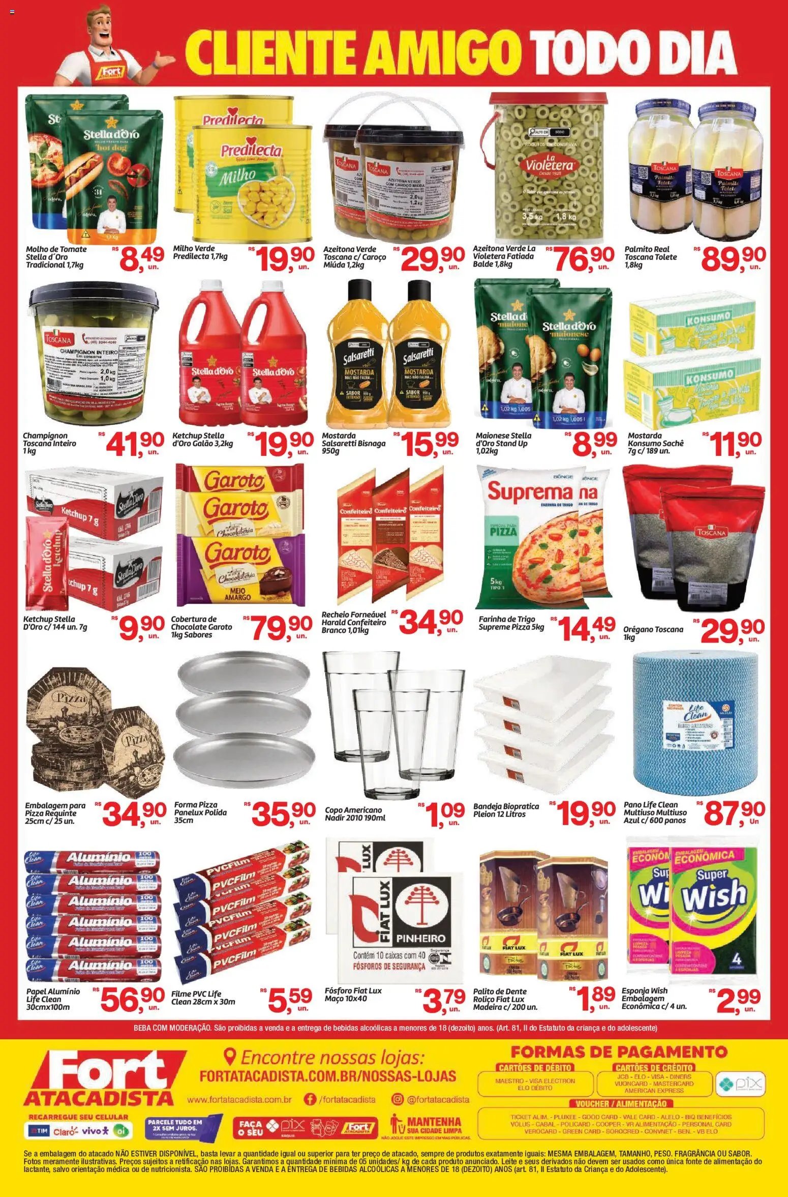 Fort Atacadista folheto a partir de 25/05/2026 Fort Atacadista ofertas Food Service (2026-05-25 - 2026-05-31)