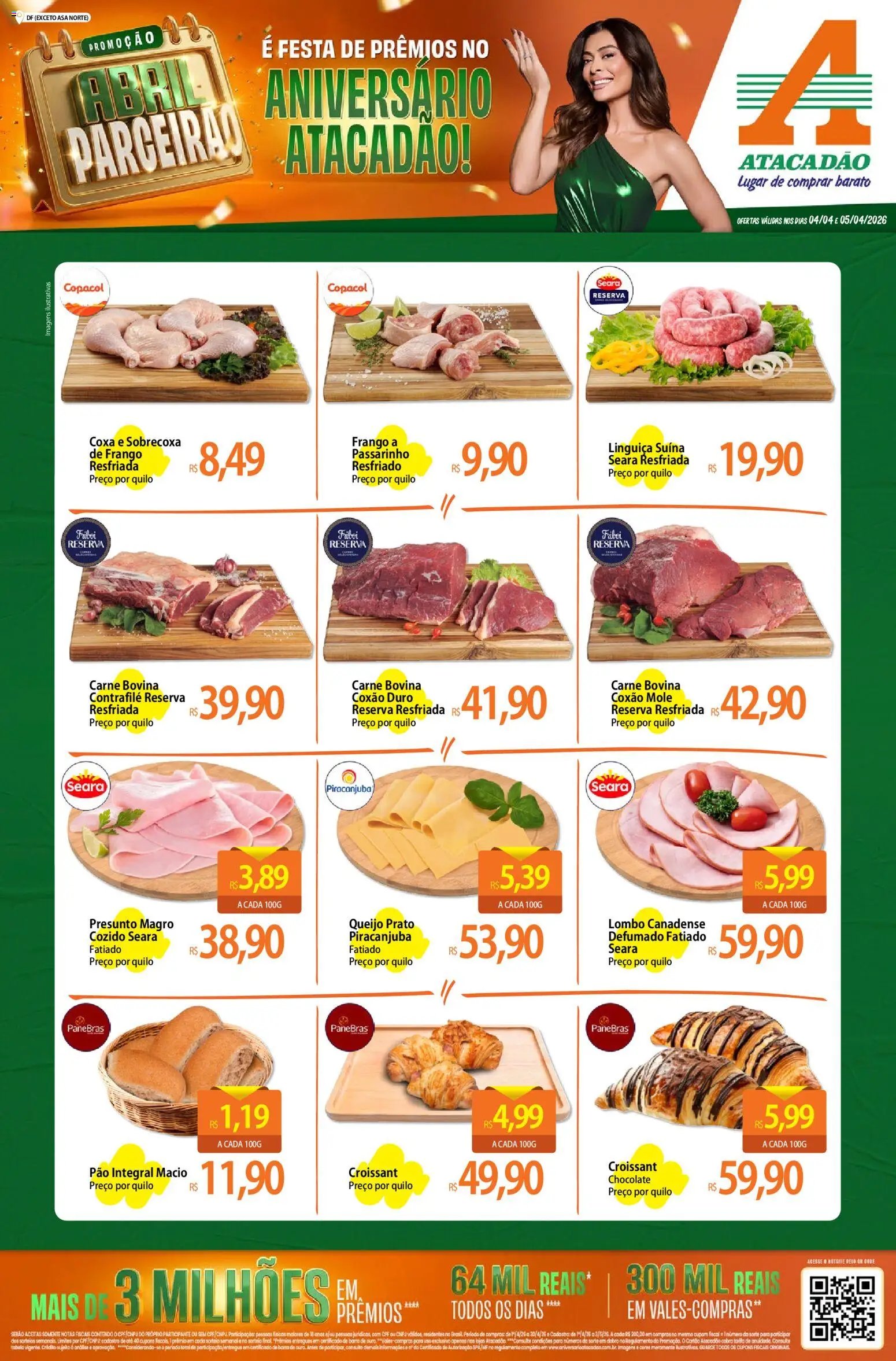 Atacadão folheto a partir de 04/04/2026 Atacadão ofertas - DF (2026-04-04 - 2026-04-05)