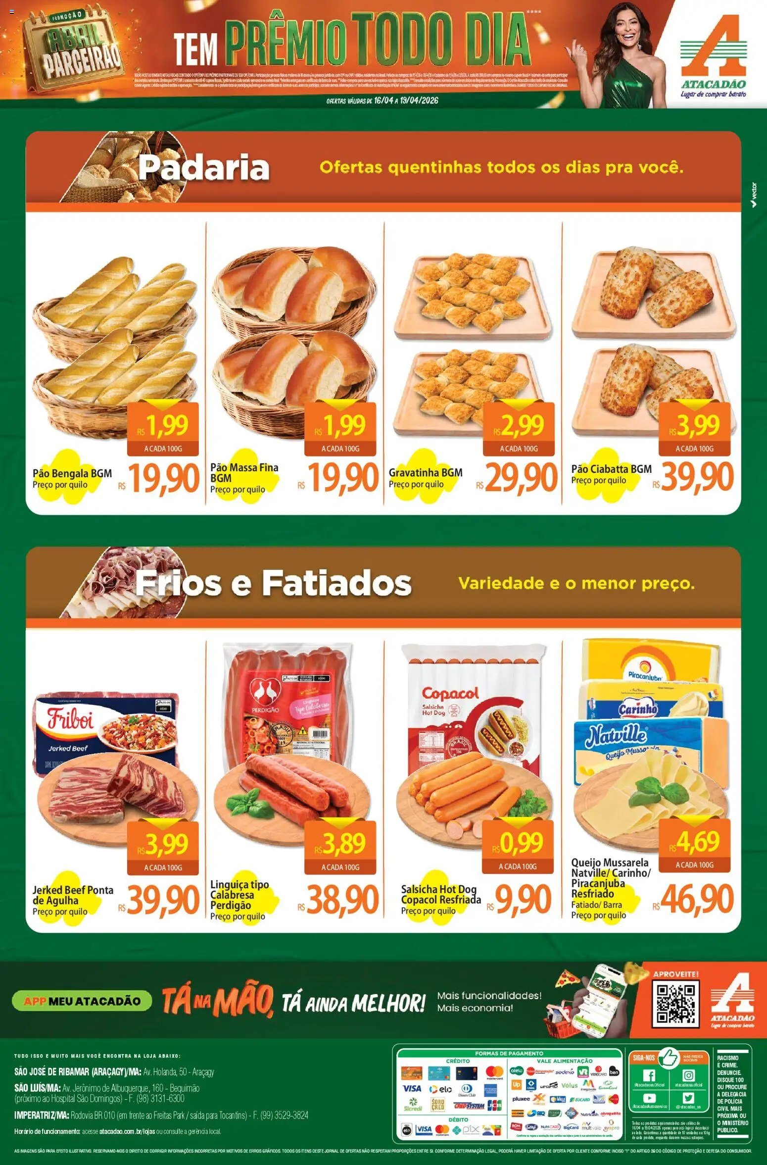 Atacadão folheto a partir de 16/04/2026 Atacadão ofertas - MA (2026-04-16 - 2026-04-19)
