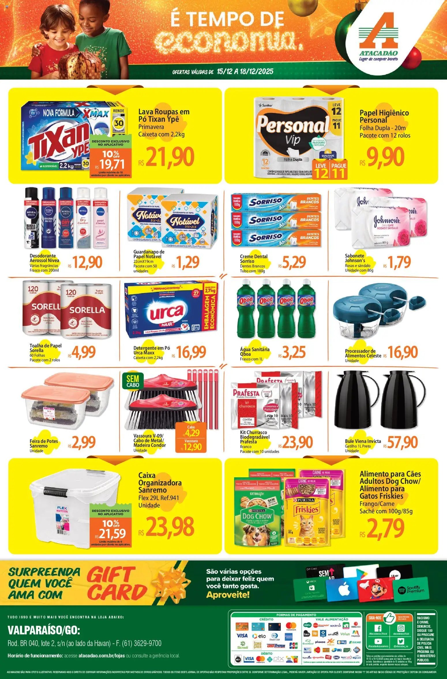 Atacadão folheto a partir de 15/12/2025 Ofertas - GO (2025-12-15 - 2025-12-18)
