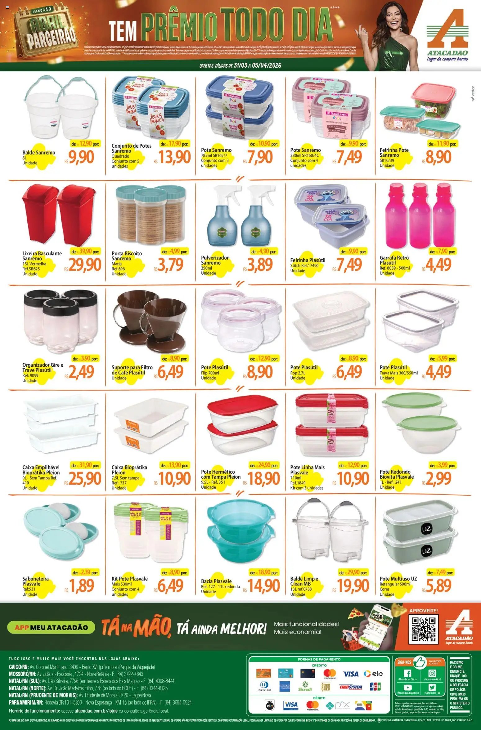 Atacadão folheto a partir de 31/03/2026 Atacadão ofertas - RN (2026-03-31 - 2026-04-05)