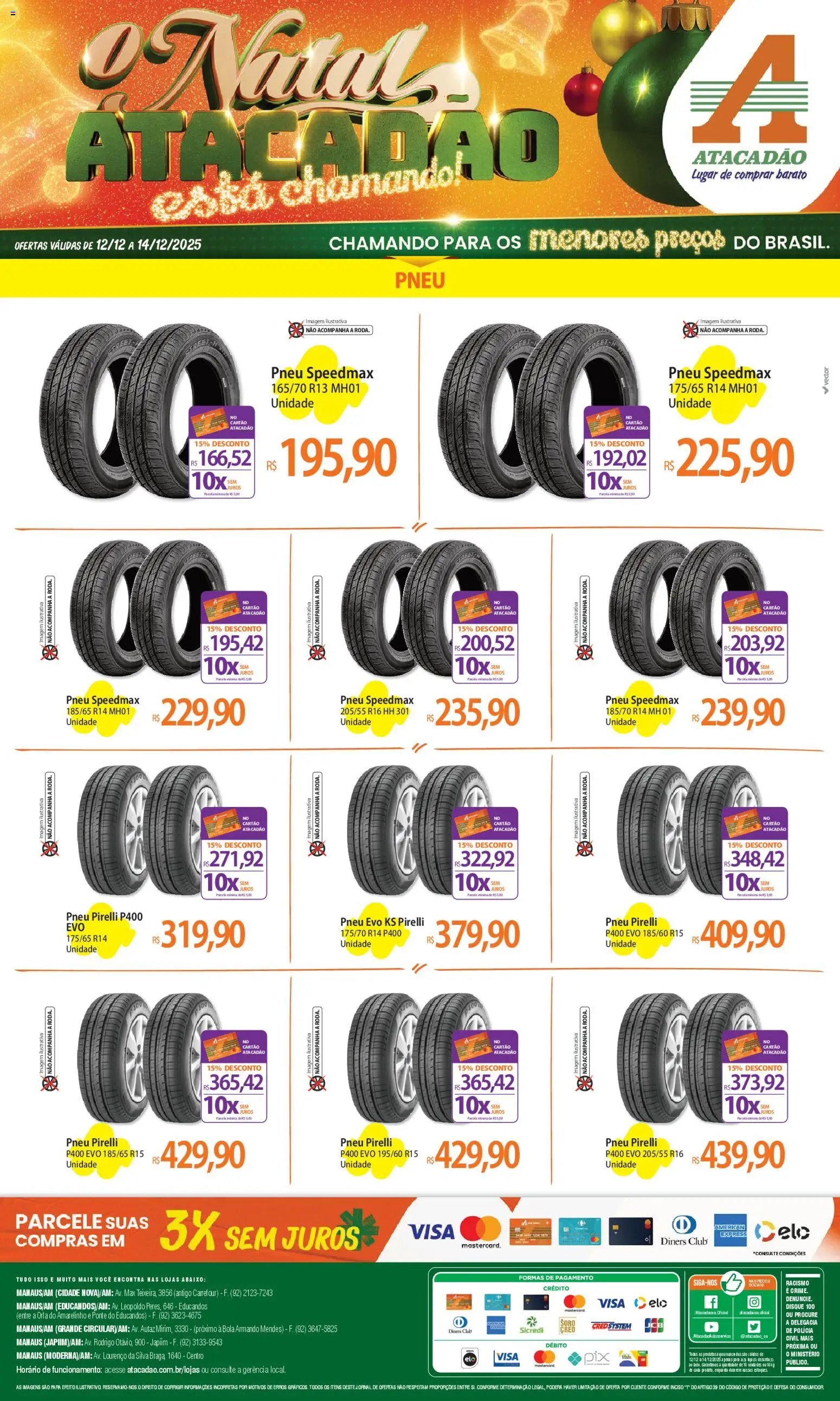 Atacadão folheto a partir de 12/12/2025 Ofertas - AM (2025-12-12 - 2025-12-14)