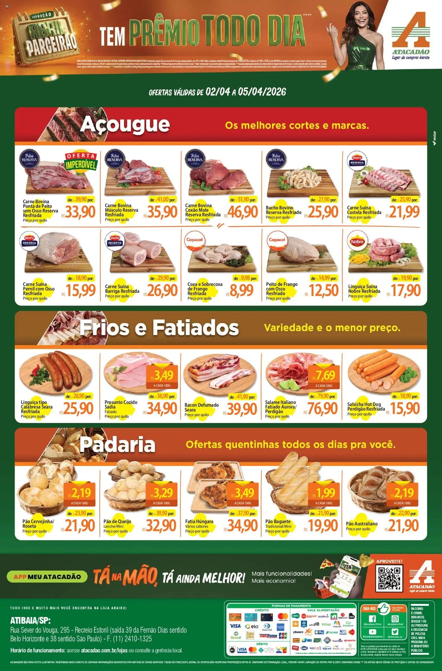 Atacadão folheto a partir de 02/04/2026 Atacadão ofertas - SP (2026-04-02 - 2026-04-05)