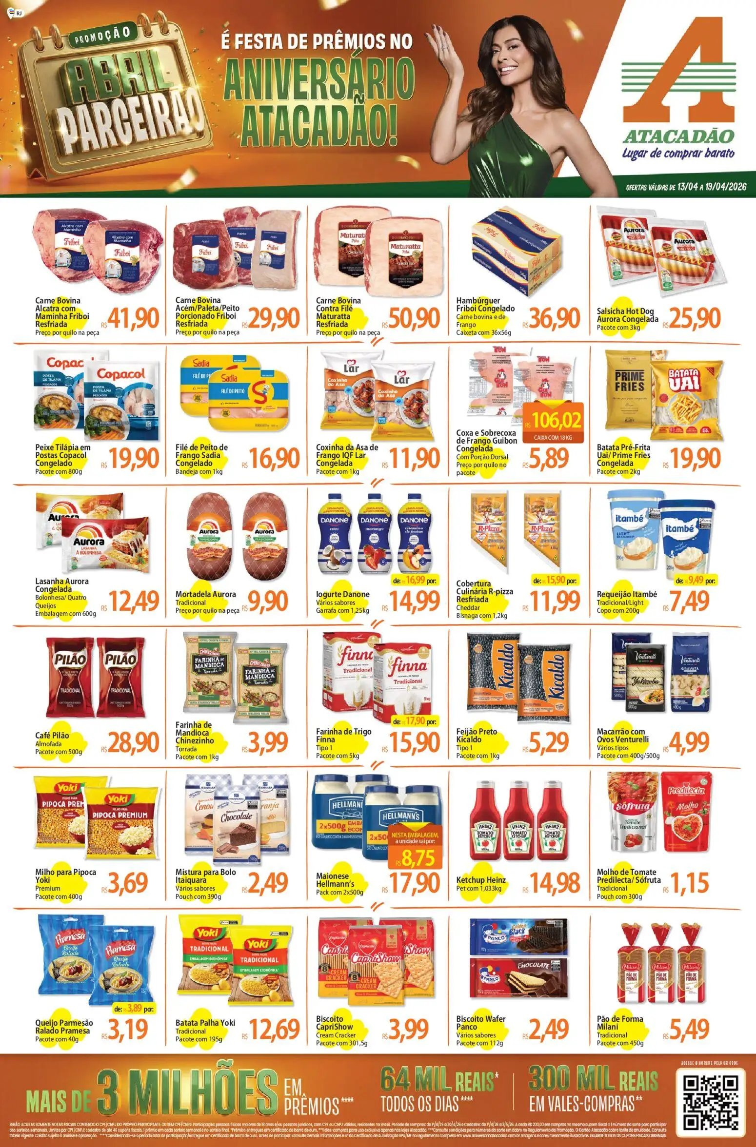 Atacadão folheto a partir de 13/04/2026 Atacadão ofertas - RJ (2026-04-13 - 2026-04-19)