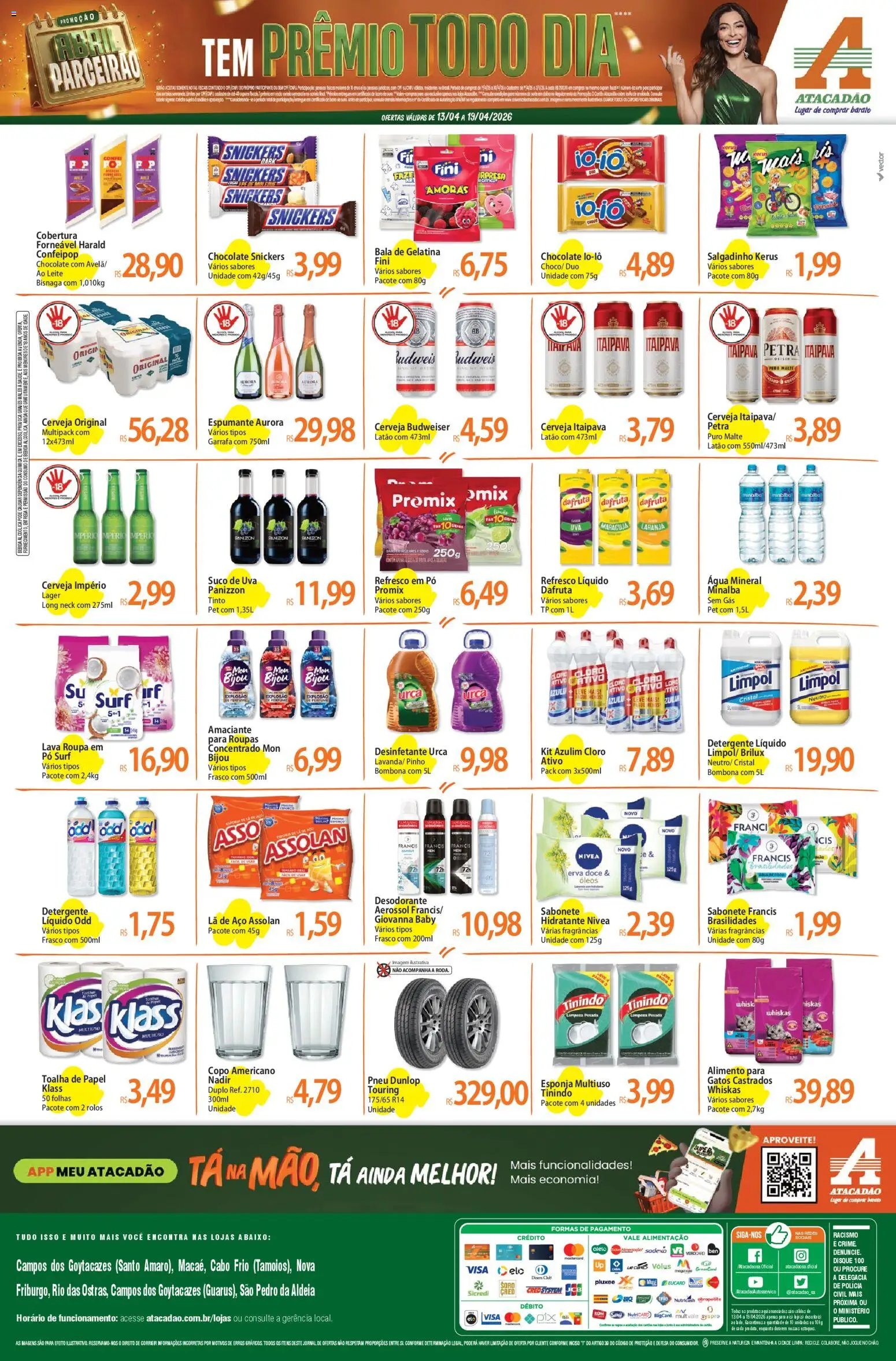 Atacadão folheto a partir de 13/04/2026 Atacadão ofertas - RJ (2026-04-13 - 2026-04-19)