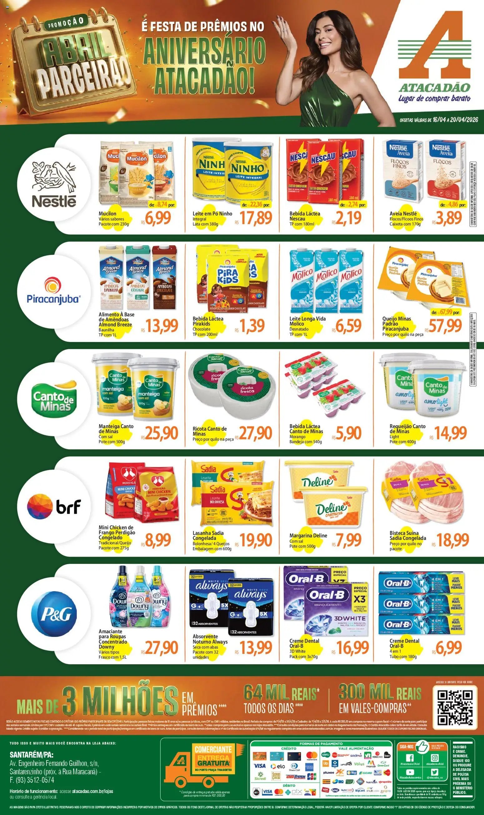 Atacadão folheto a partir de 16/04/2026 Atacadão ofertas - PA (2026-04-16 - 2026-04-20)