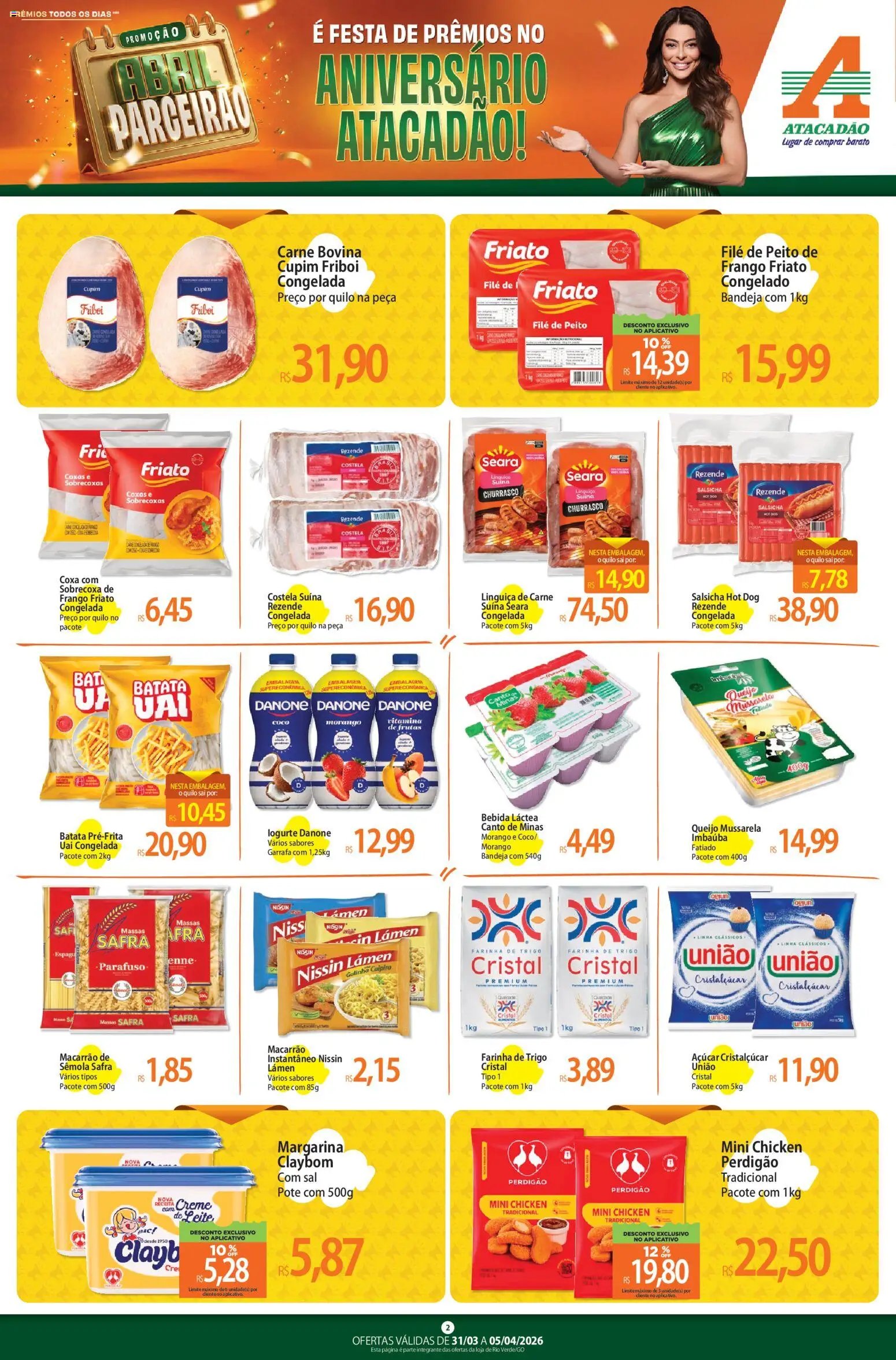 Atacadão folheto a partir de 31/03/2026 Atacadão ofertas - GO (2026-03-31 - 2026-04-05)