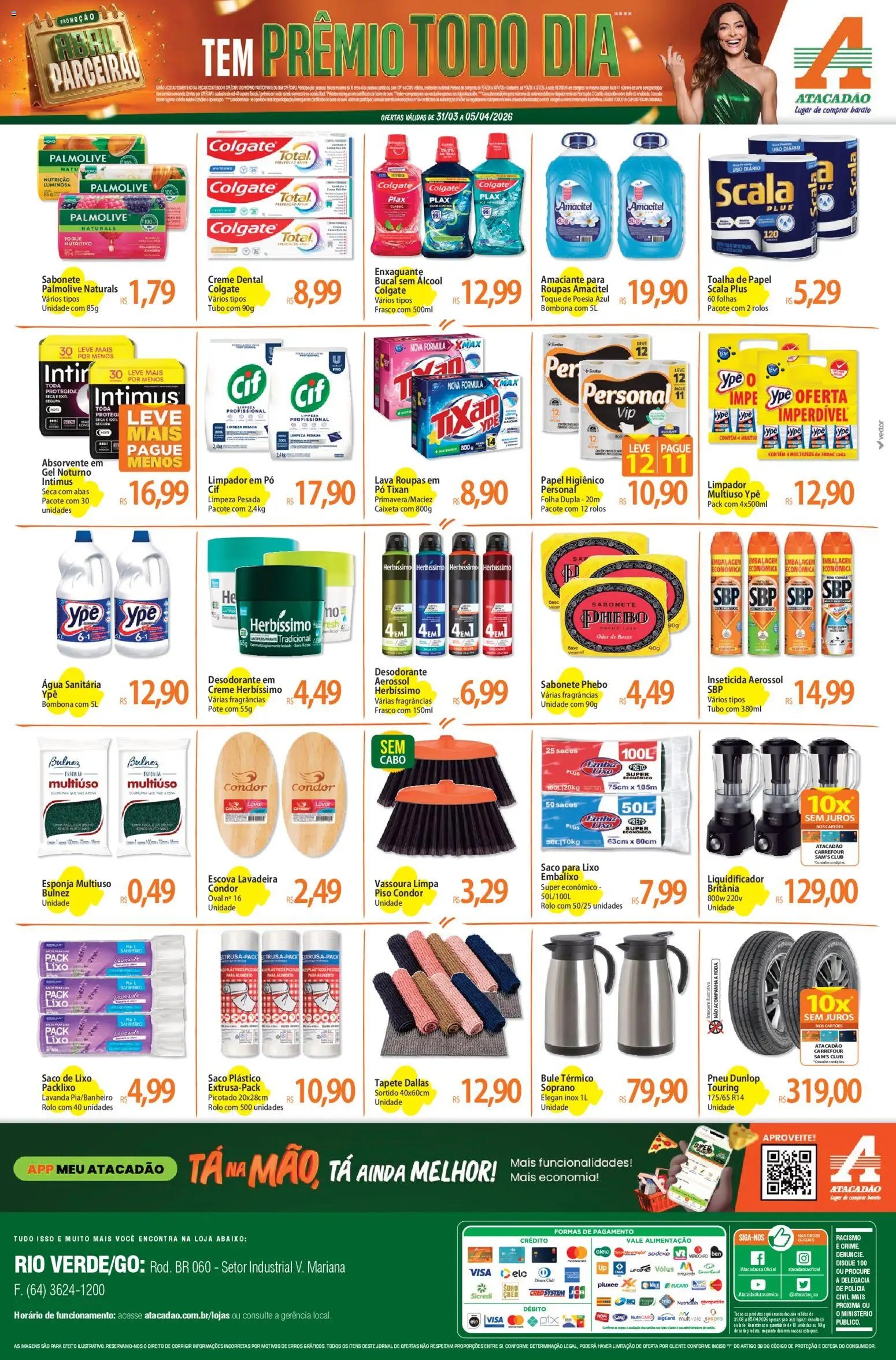 Atacadão folheto a partir de 31/03/2026 Atacadão ofertas - GO (2026-03-31 - 2026-04-05)