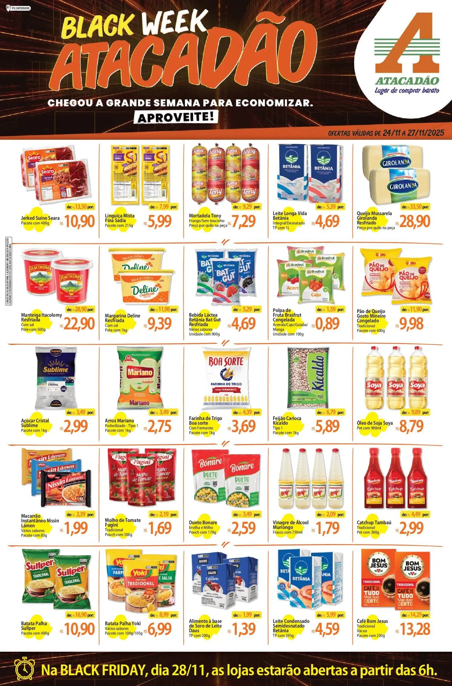 Atacadão folheto a partir de 24/11/2025 Ofertas - PE (2025-11-24 - 2025-11-27)