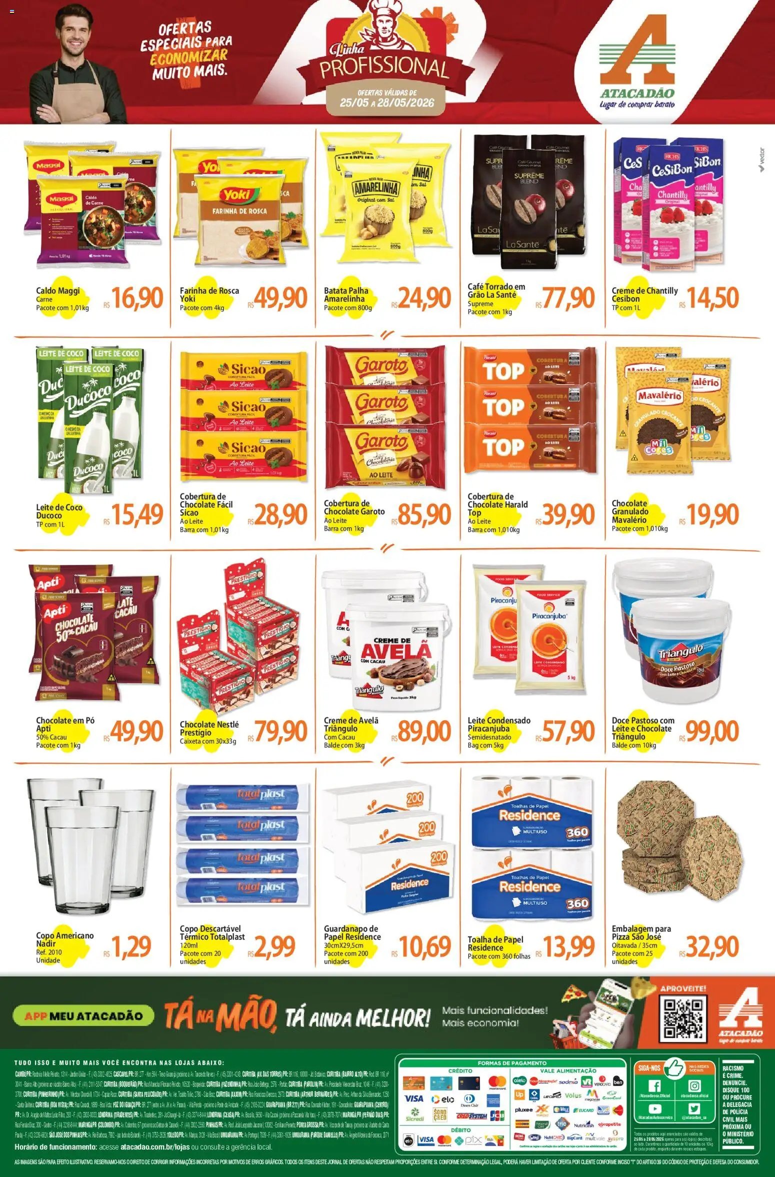 Atacadão folheto a partir de 25/05/2026 Atacadão ofertas - PR (2026-05-25 - 2026-05-28)