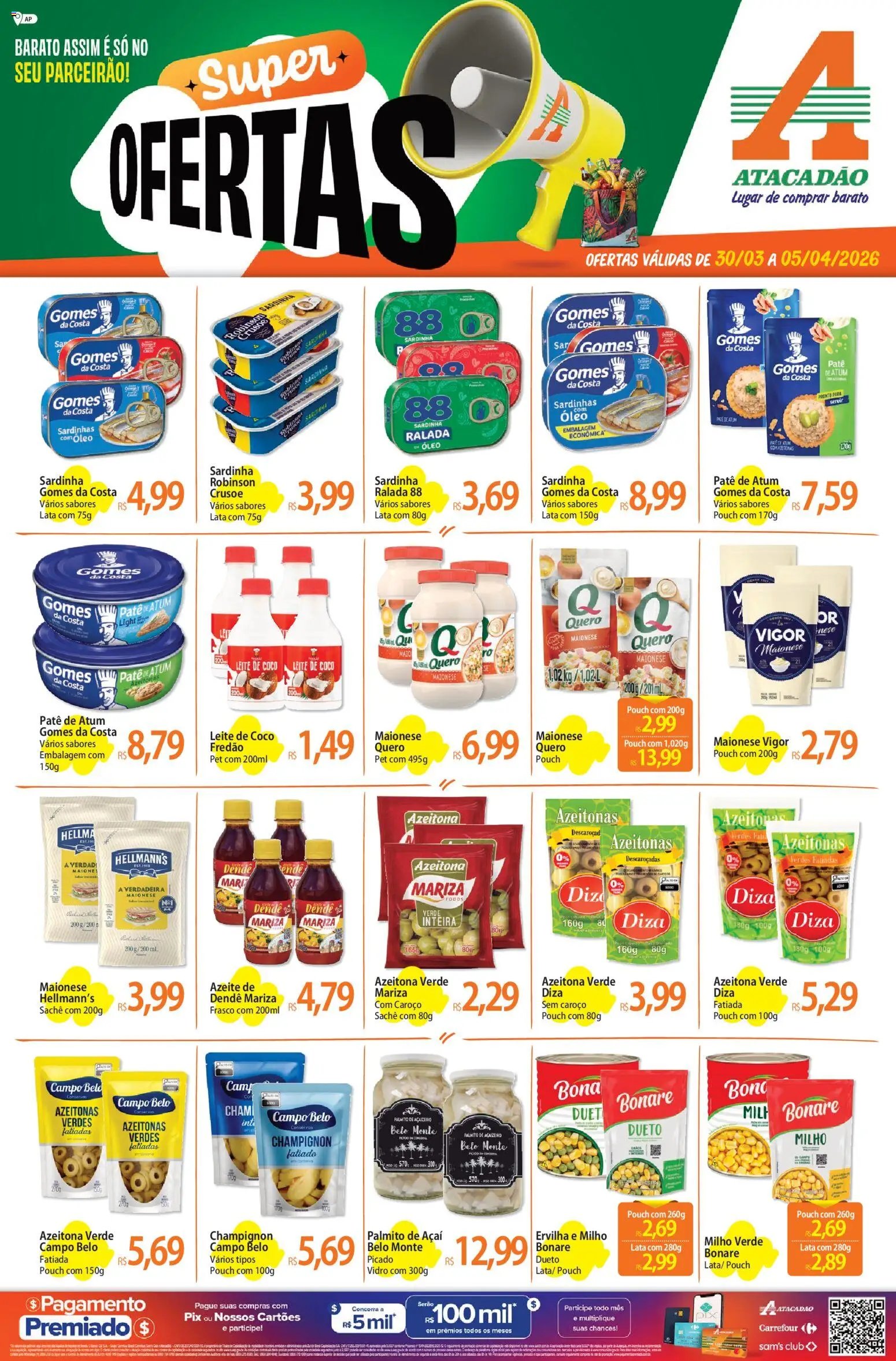 Atacadão folheto a partir de 30/03/2026 Atacadão ofertas - AP (2026-03-30 - 2026-04-05)