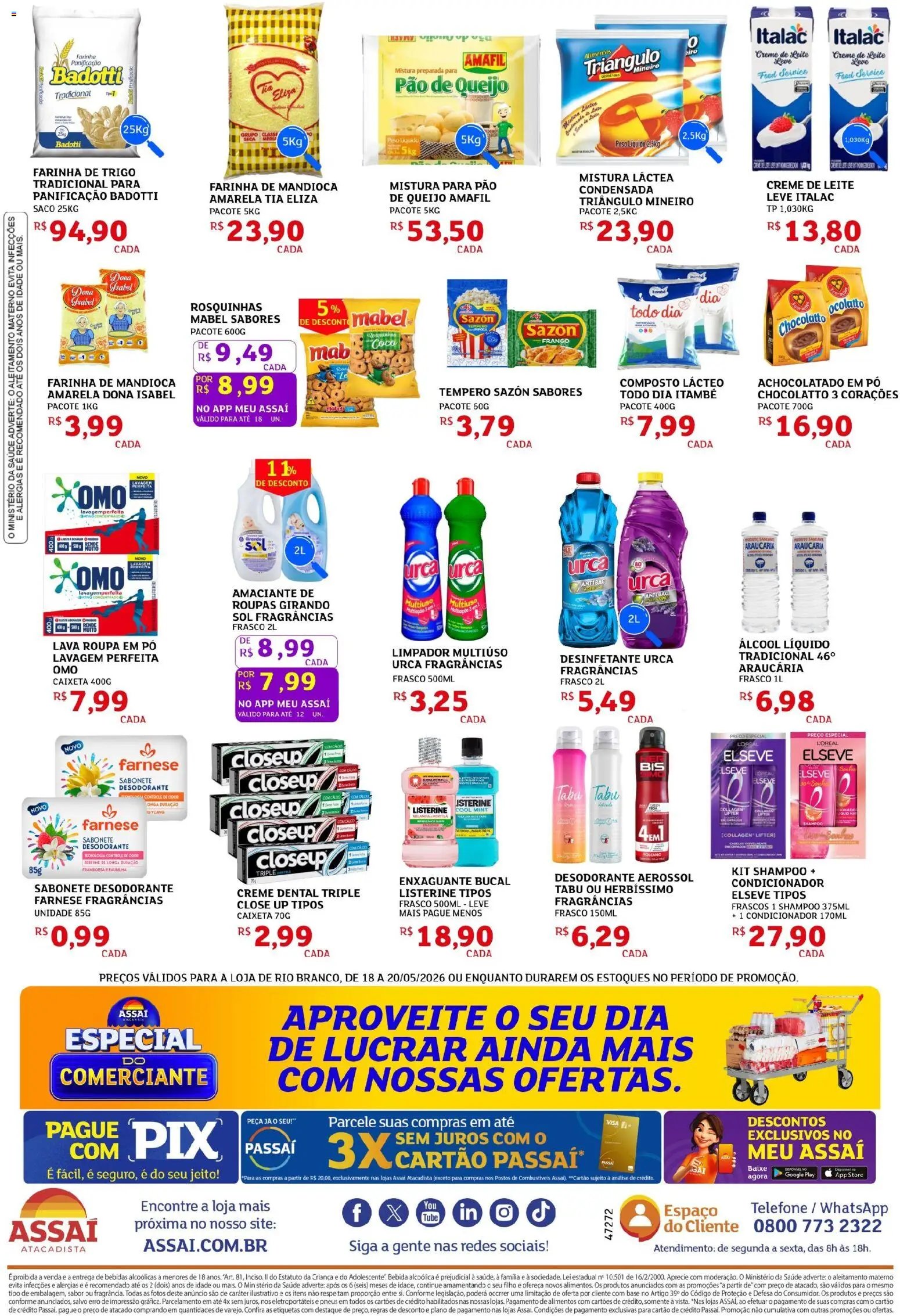 Assaí Atacadista folheto a partir de 25/05/2026 Assaí Atacadista ofertas - AC (2026-05-25 - 2026-05-27)